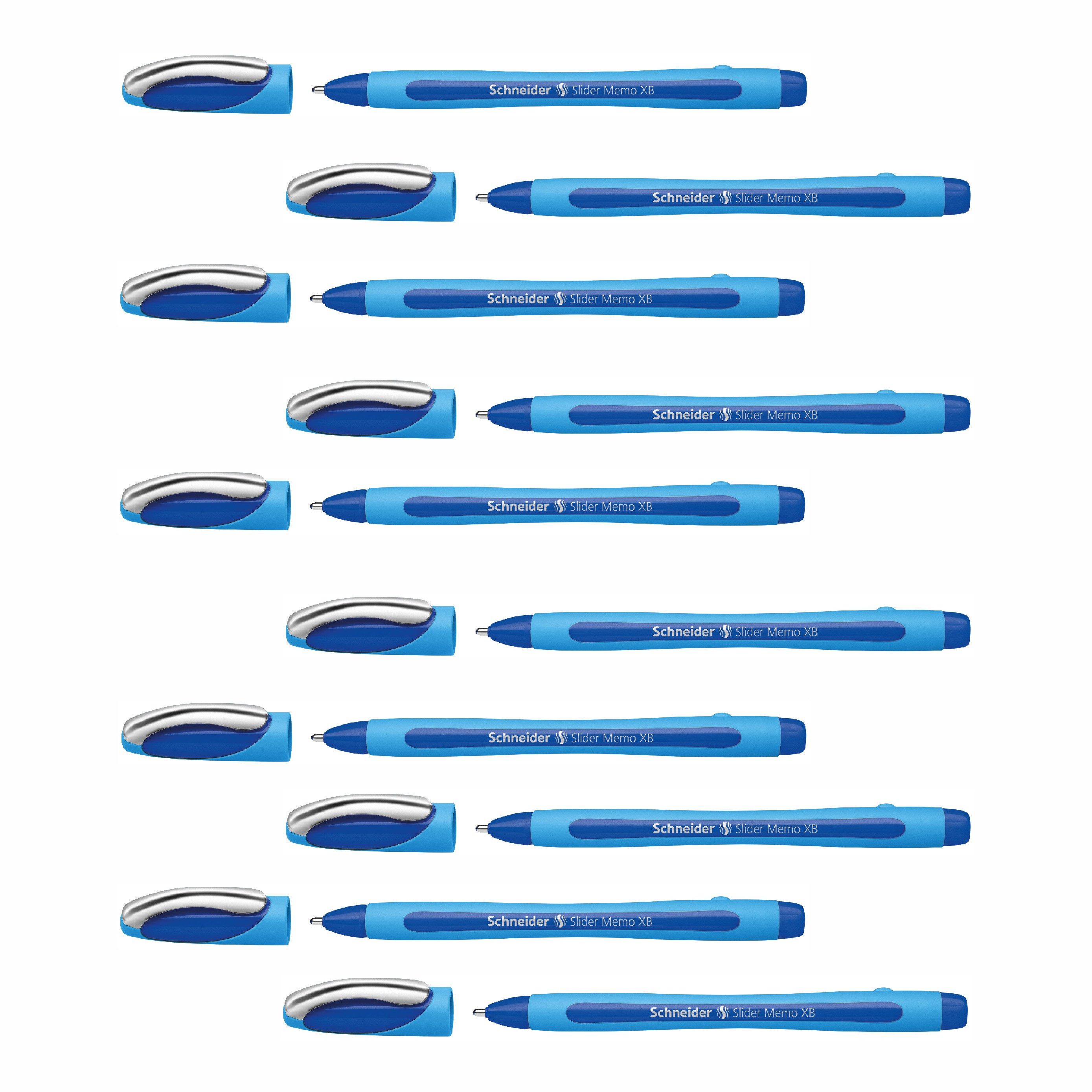 Schneider Kugelschreiber Slider Memo XB 10er-Pack