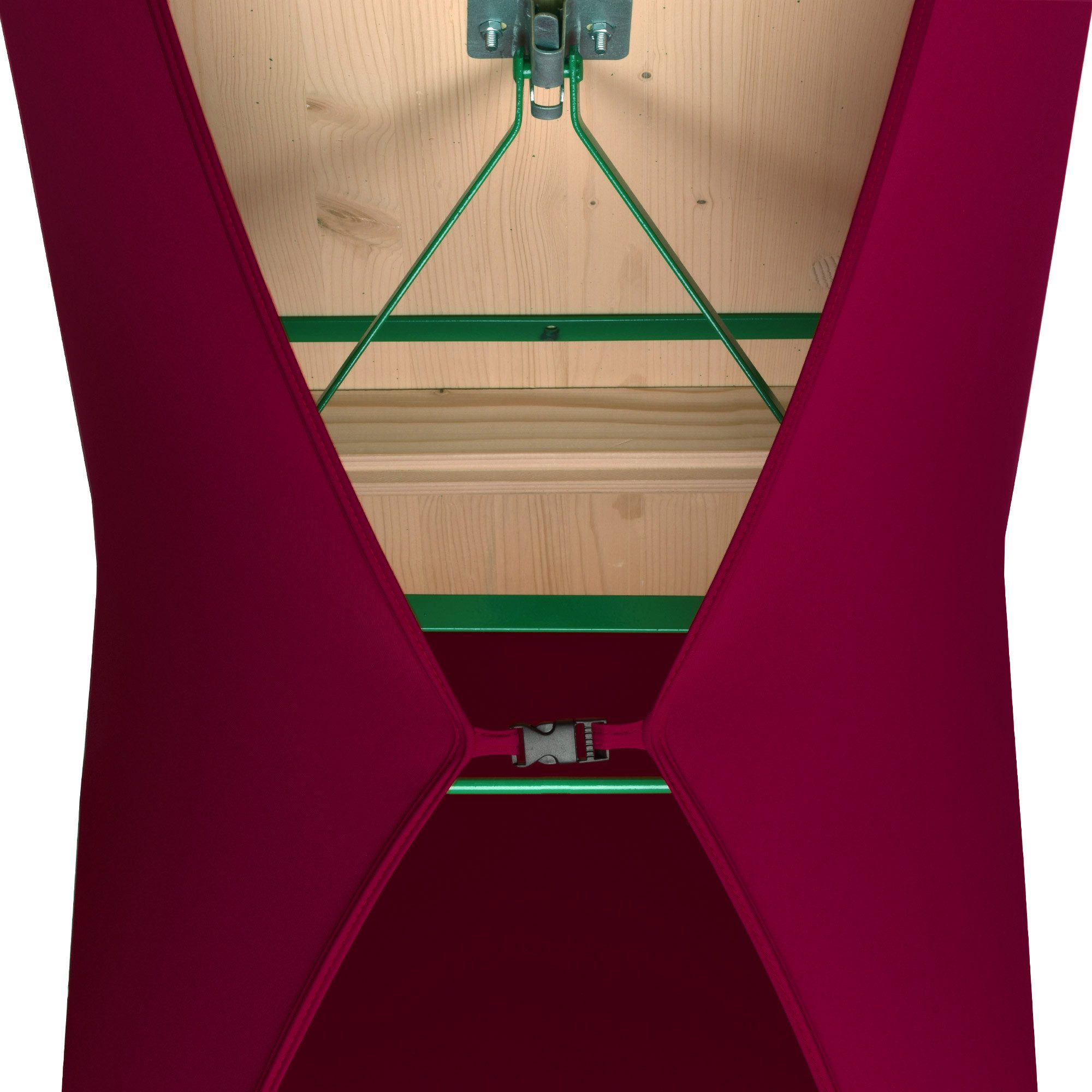 Beautissu Biertischhusse Edles Stretchhussen Set 3tlg. Victoria, 220x50cm, Bordeaux, Elastische Hussen für Bierzeltgarnitur Husse Biertisch + 2 Bierbank – Bild 4 von 4