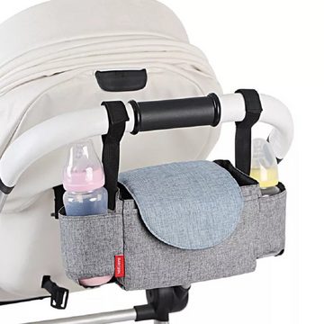 Amy too Kinderwagen-Tasche Babybag, praktische und schicke Kinderwagentasche mit Klettverschlüsse