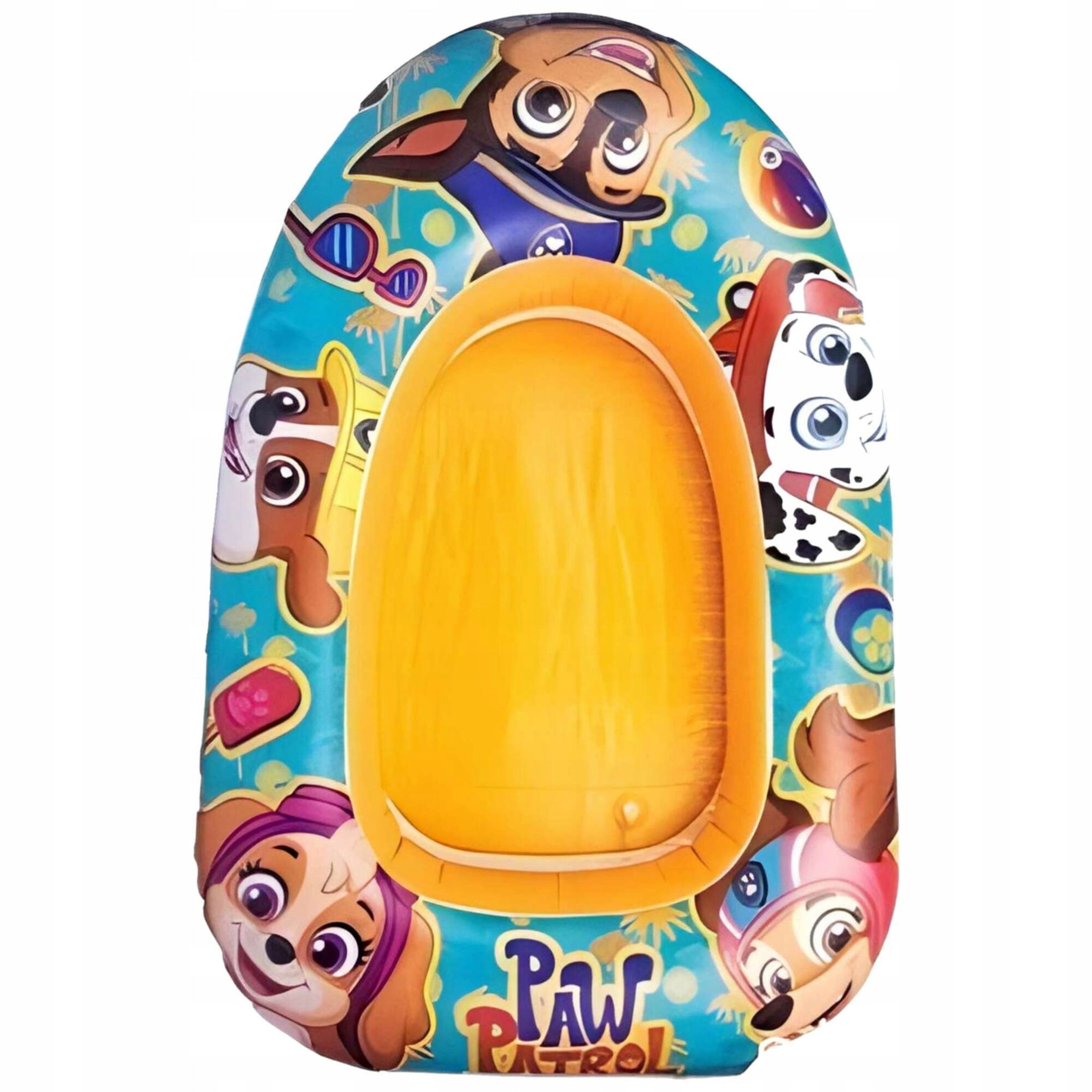 PAW PATROL Schwimmflügel PAW Patrol Schwimmset: Boot, Schwimmflügel, Ball, Schwimmring – 100 cm (4-tlg)