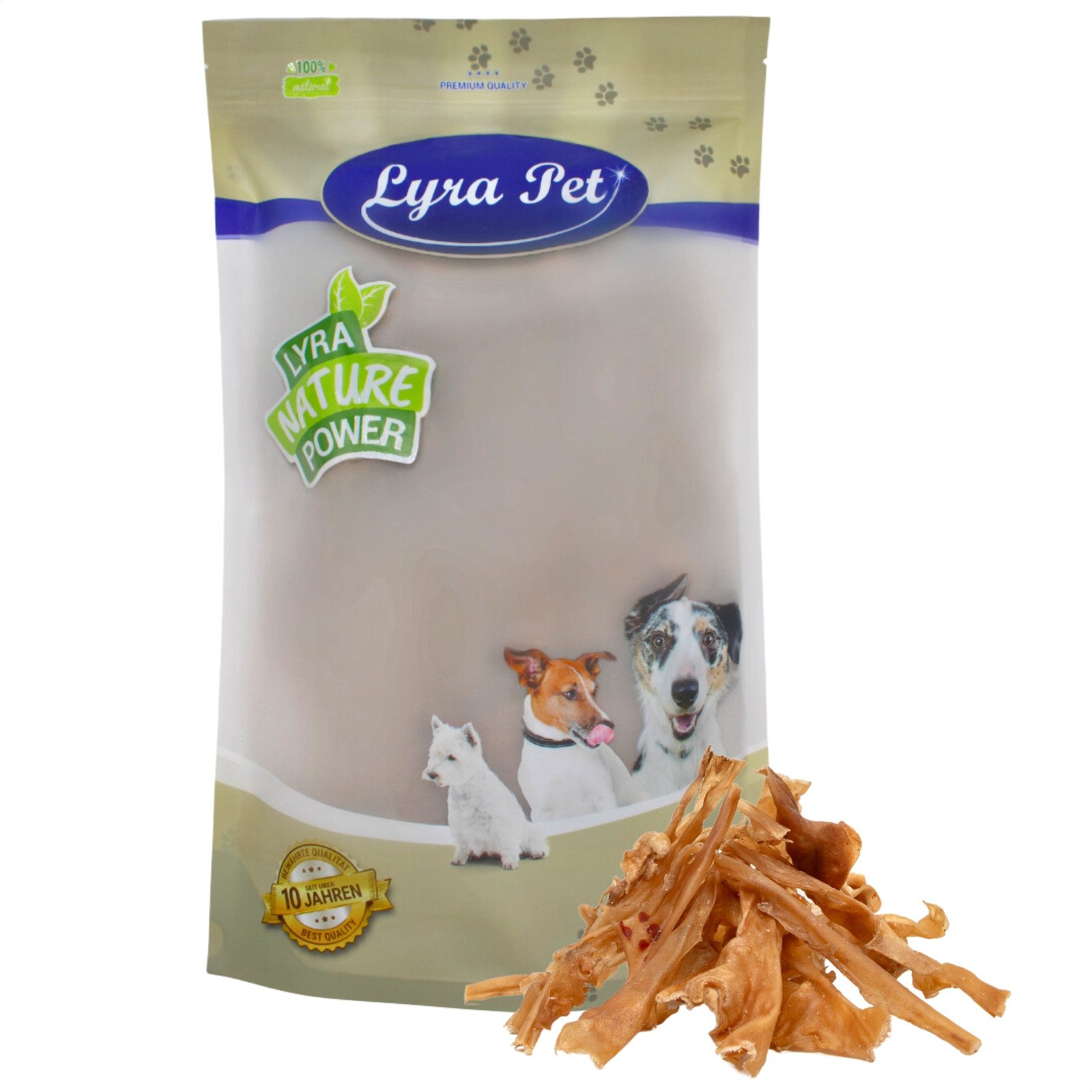 Lyra Pet 1 kg Lyra Pet® Lammkopfhaut dunkel Lamm