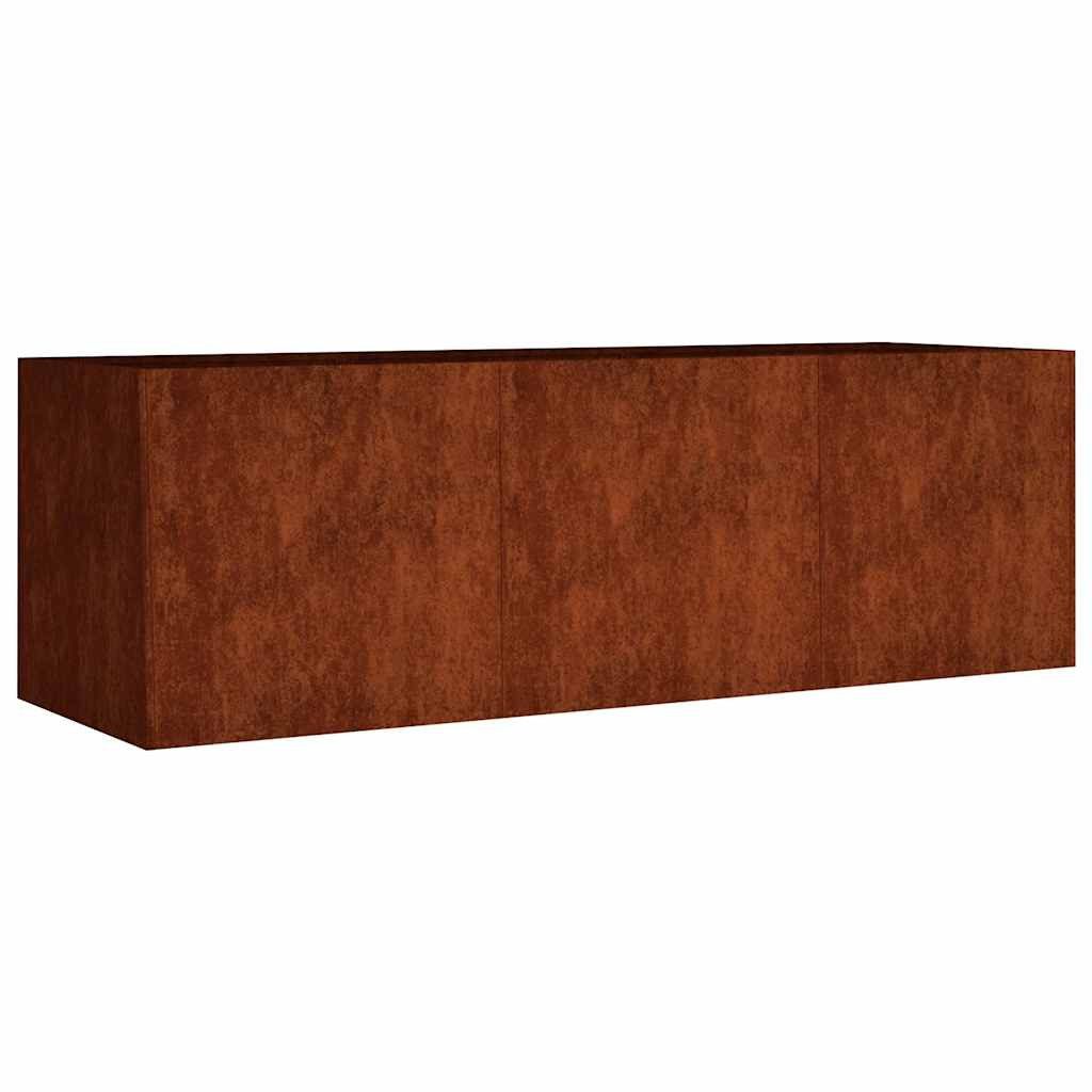 vidaXL Hochbeet Hochbeet 120x40x40 cm Cortenstahl (1 St)
