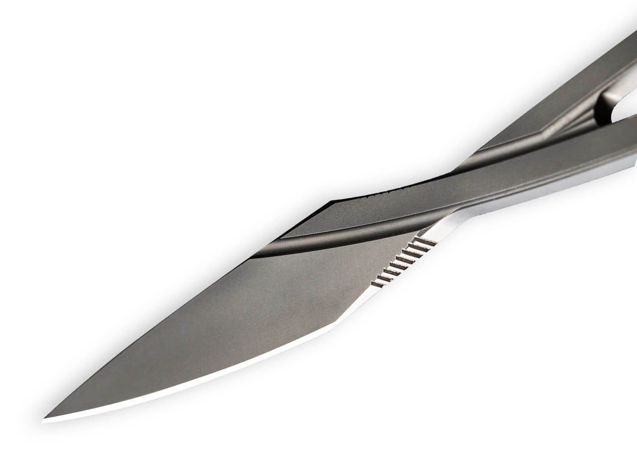 CIVIVI Universalmesser CIVIVI D-Art Silver Neckknife mit Kydexscheide