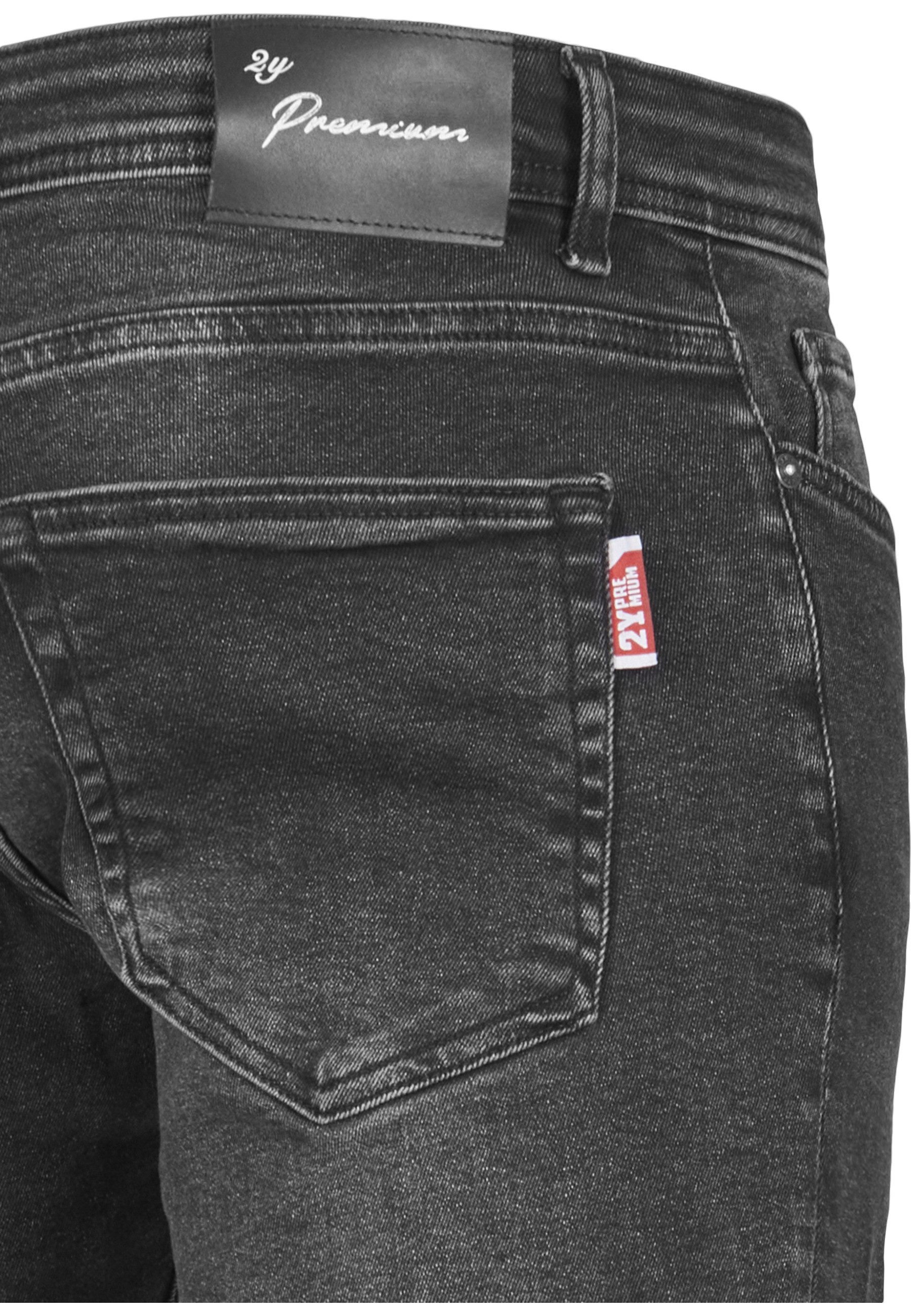 2Y Premium Bequeme Jeans 2Y Premium Herren 2Y Tapered Fit Jeans