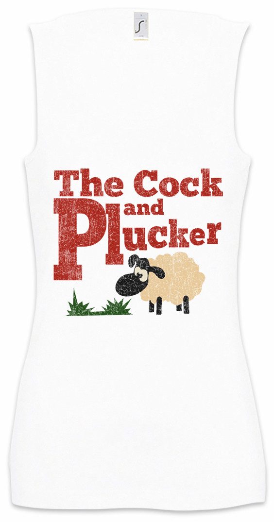 Tanktop The Cock And Plucker Ärmelloses Damen T-Shirt Logo Symbol Conker's Bad