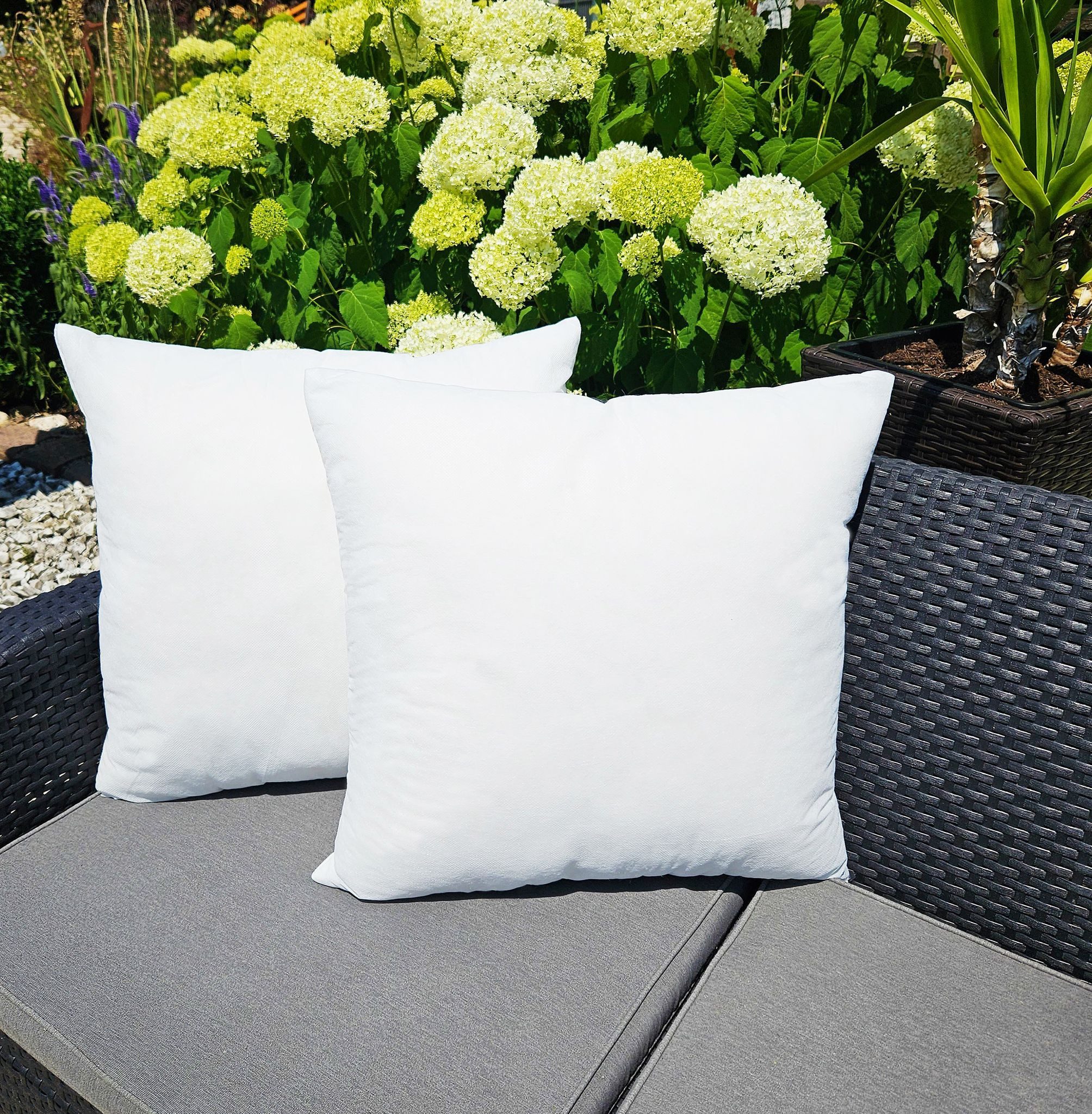 JACK Dekokissen JACK 2x Innenkissen XXL Kissenfüllung Inlett Füllkissen Kissen, 30x30cm, 40x40cm, 45x45cm, 50x50cm, Innen & Außen, Kissen, nur Innlay