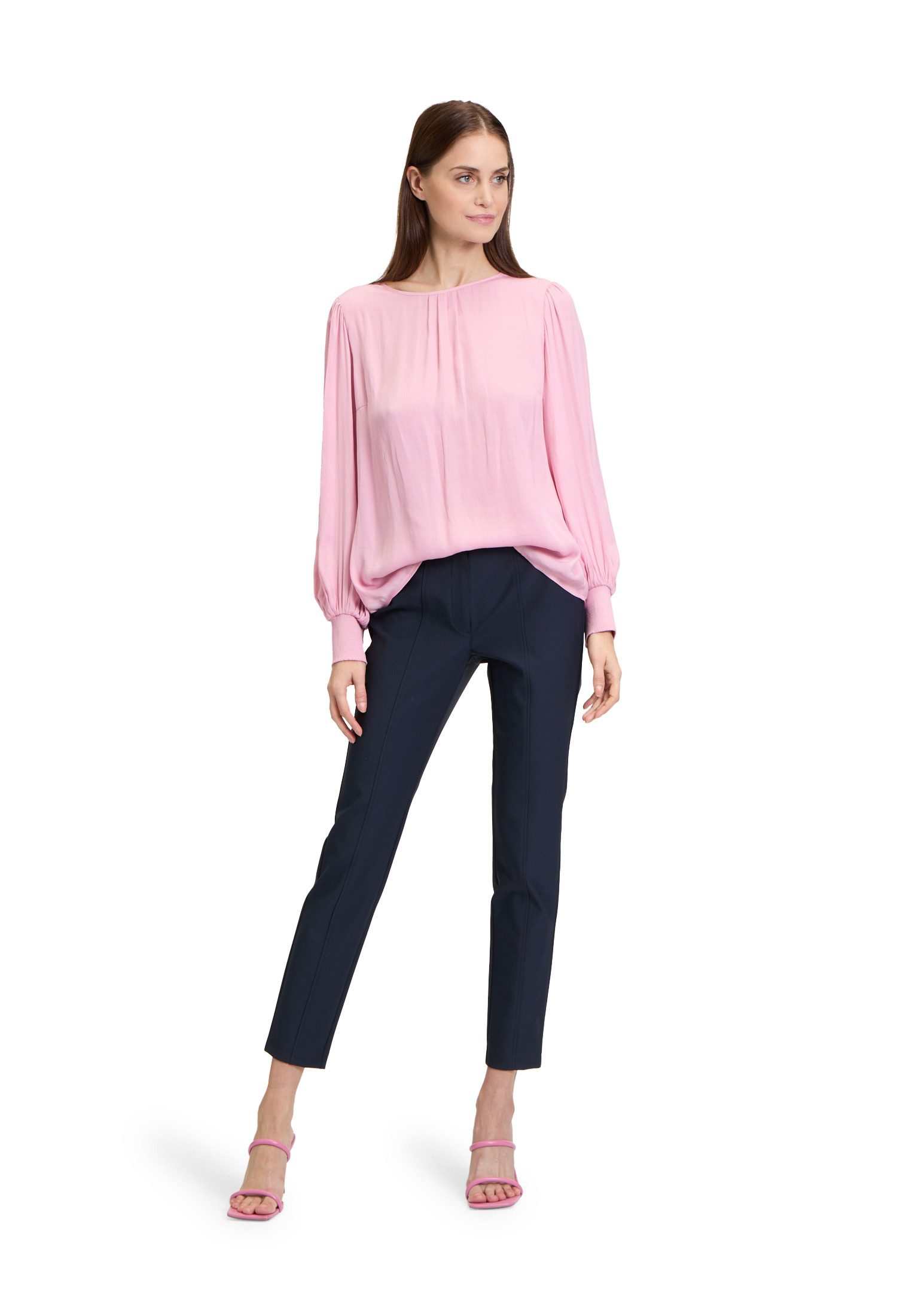 Betty Barclay Bügelfaltenhose Damen Slim Fit Material