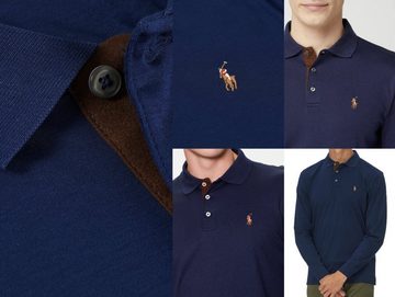 Ralph Lauren Langarm-Poloshirt POLO RALPH LAUREN LUXURY PIMA COTTON Polohemd Hemd T-Shirt Polo Shirt