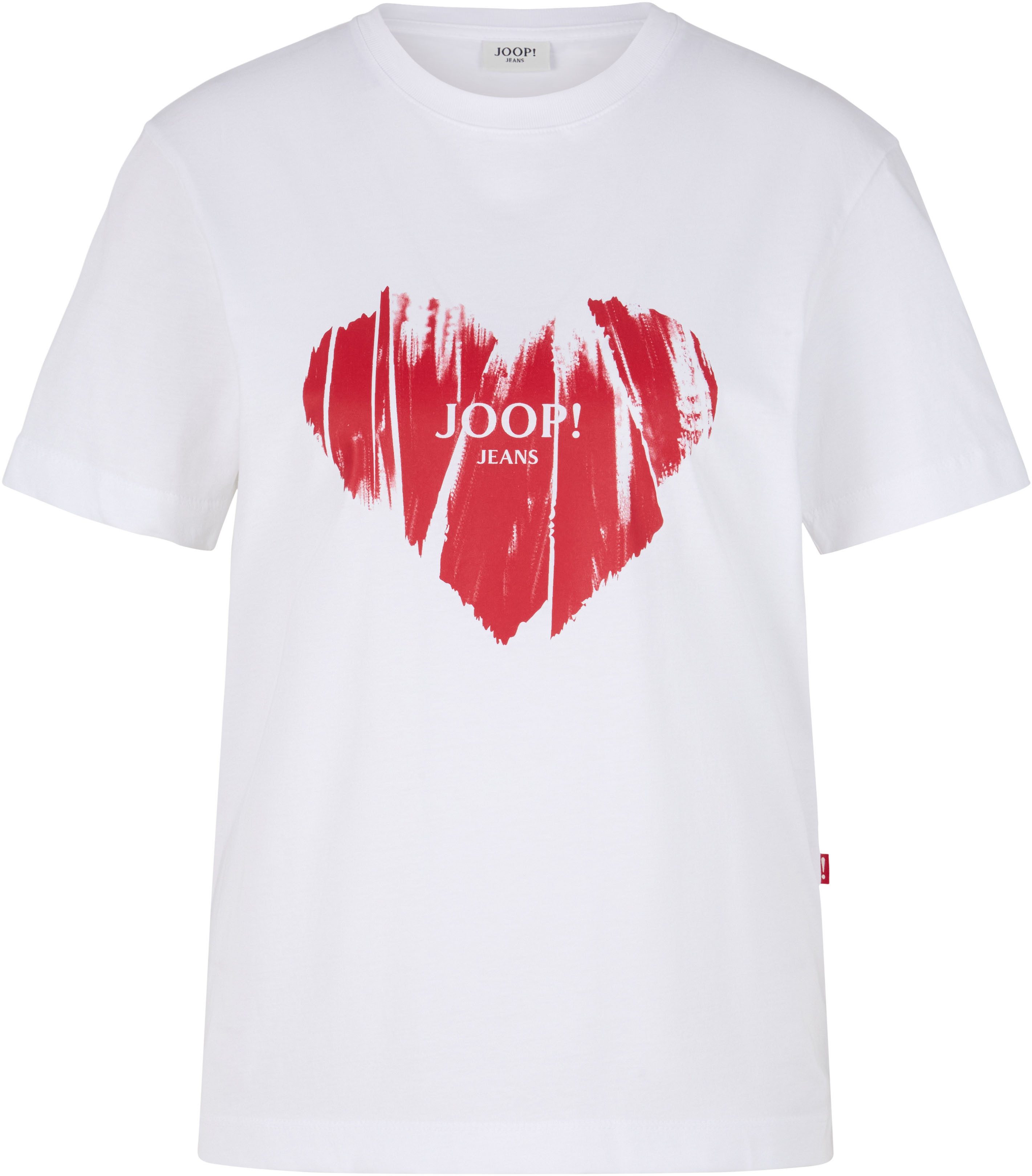Joop Jeans Rundhalsshirt Tessa mit Frontprint günstig online kaufen