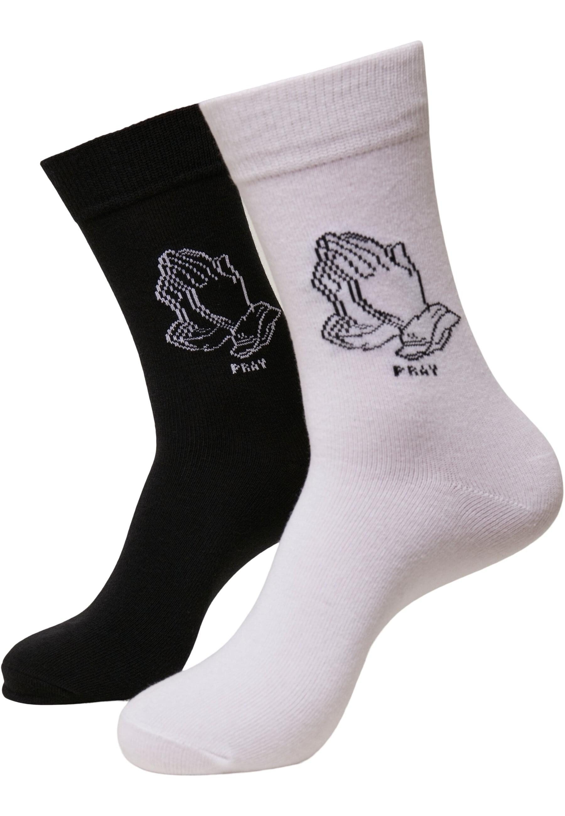 Basicsocken MisterTee Unisex Pray Hands Socks 2-Pack