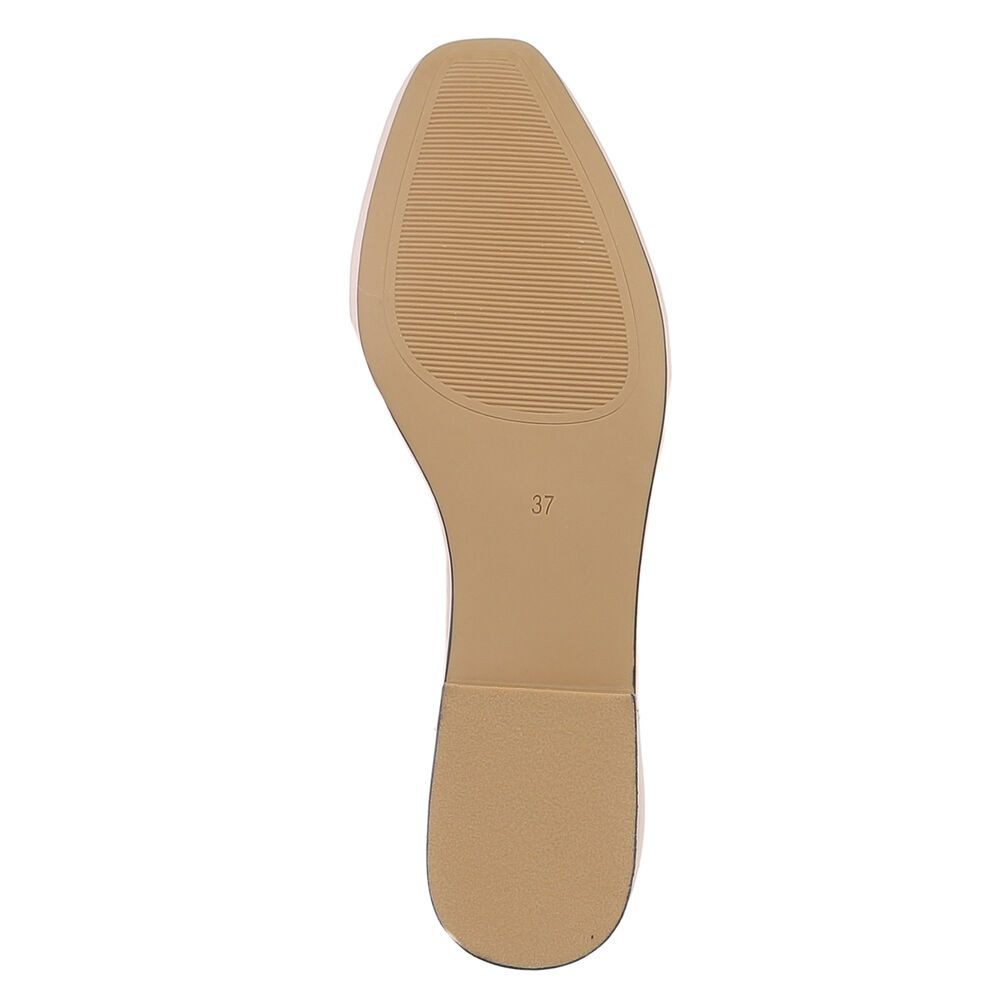 Ital-Design Damen Mules Freizeit Pantolette (88930365) Blockabsatz Pantoletten in Silber