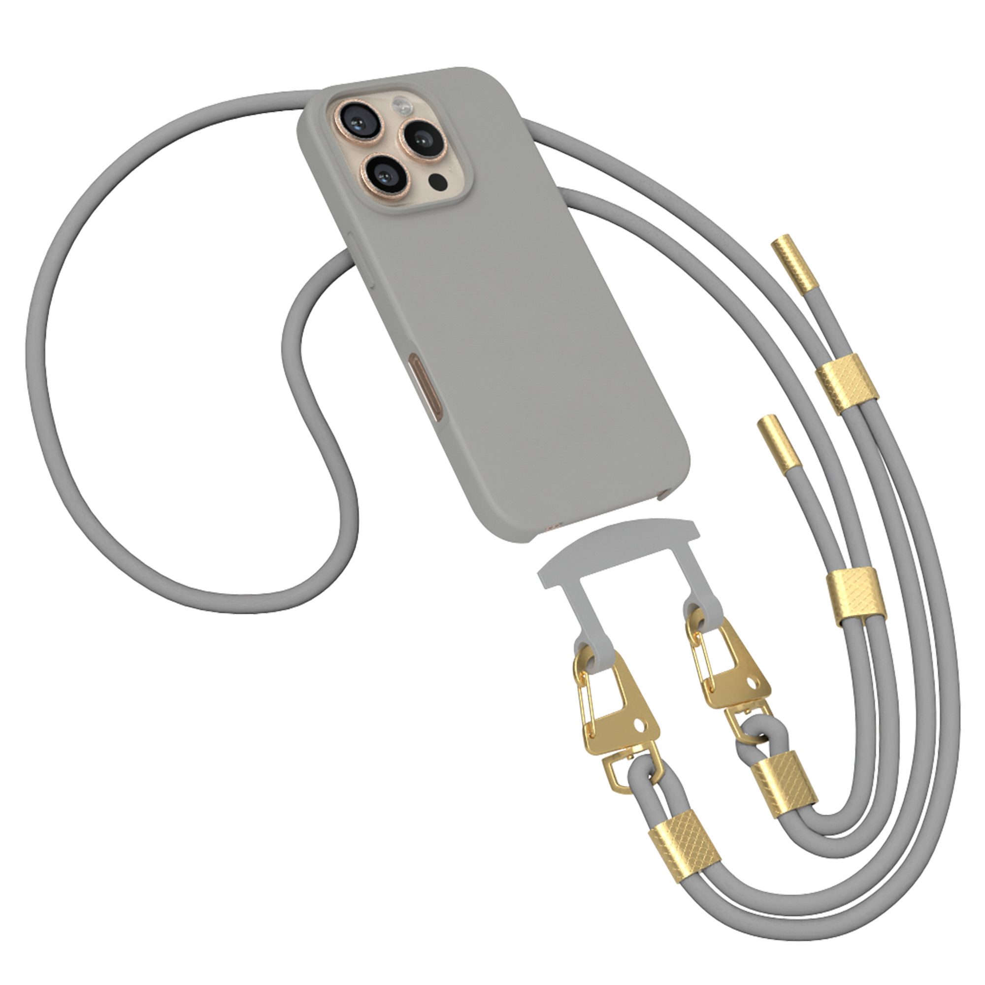 Handykette 2in1 Hülle mit Band für iPhone 16 Pro