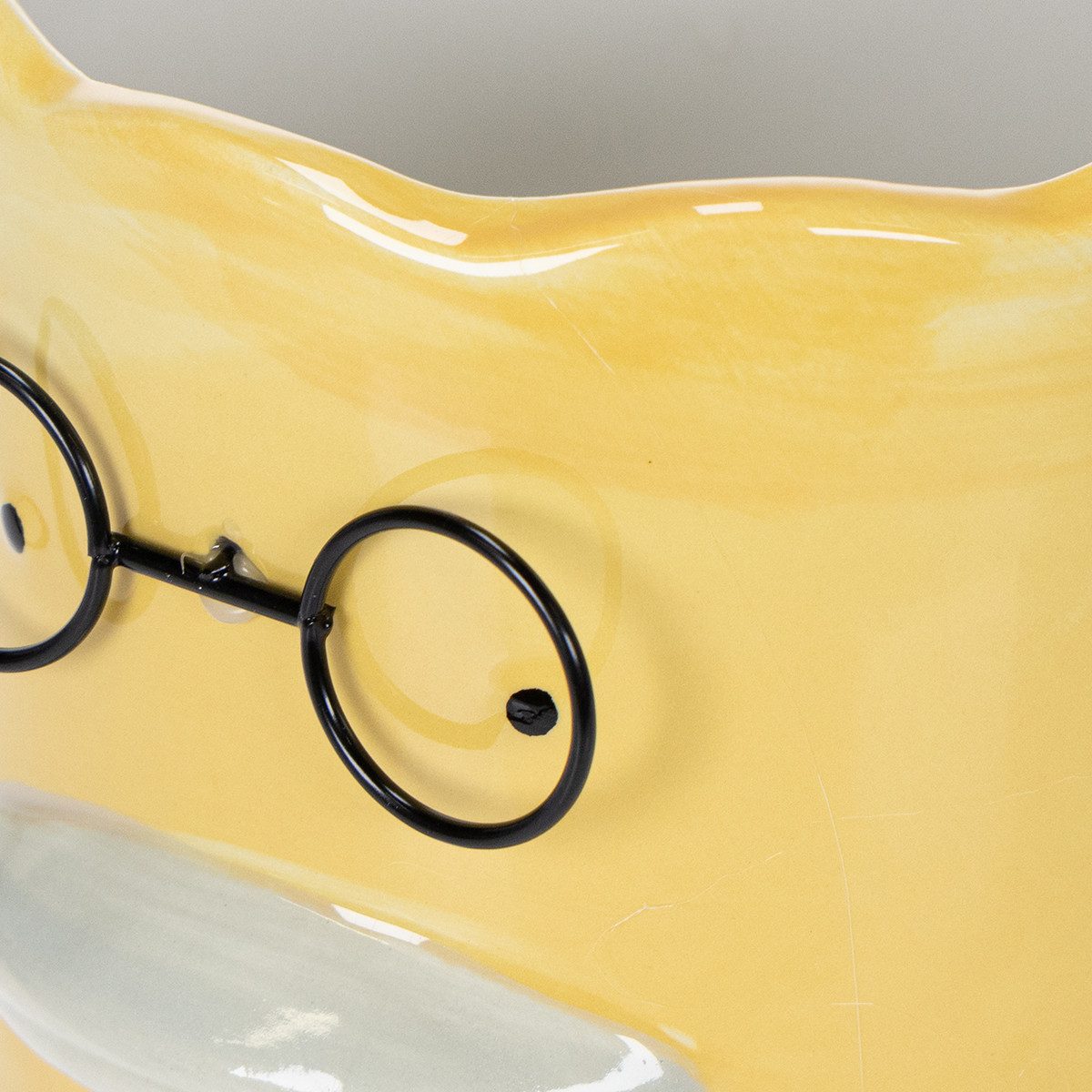 Viana Übertopf Keramikvase Entenmotiv dekorativ für stilvolle Akzente, 2 Stück