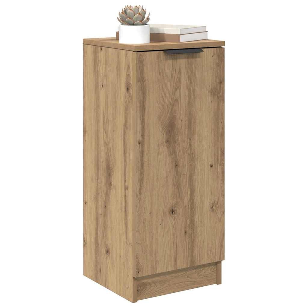 vidaXL Sideboard Sideboard Artisan-Eiche 30 x 30 x 70 cm Holzwerkstoff (1 S günstig online kaufen
