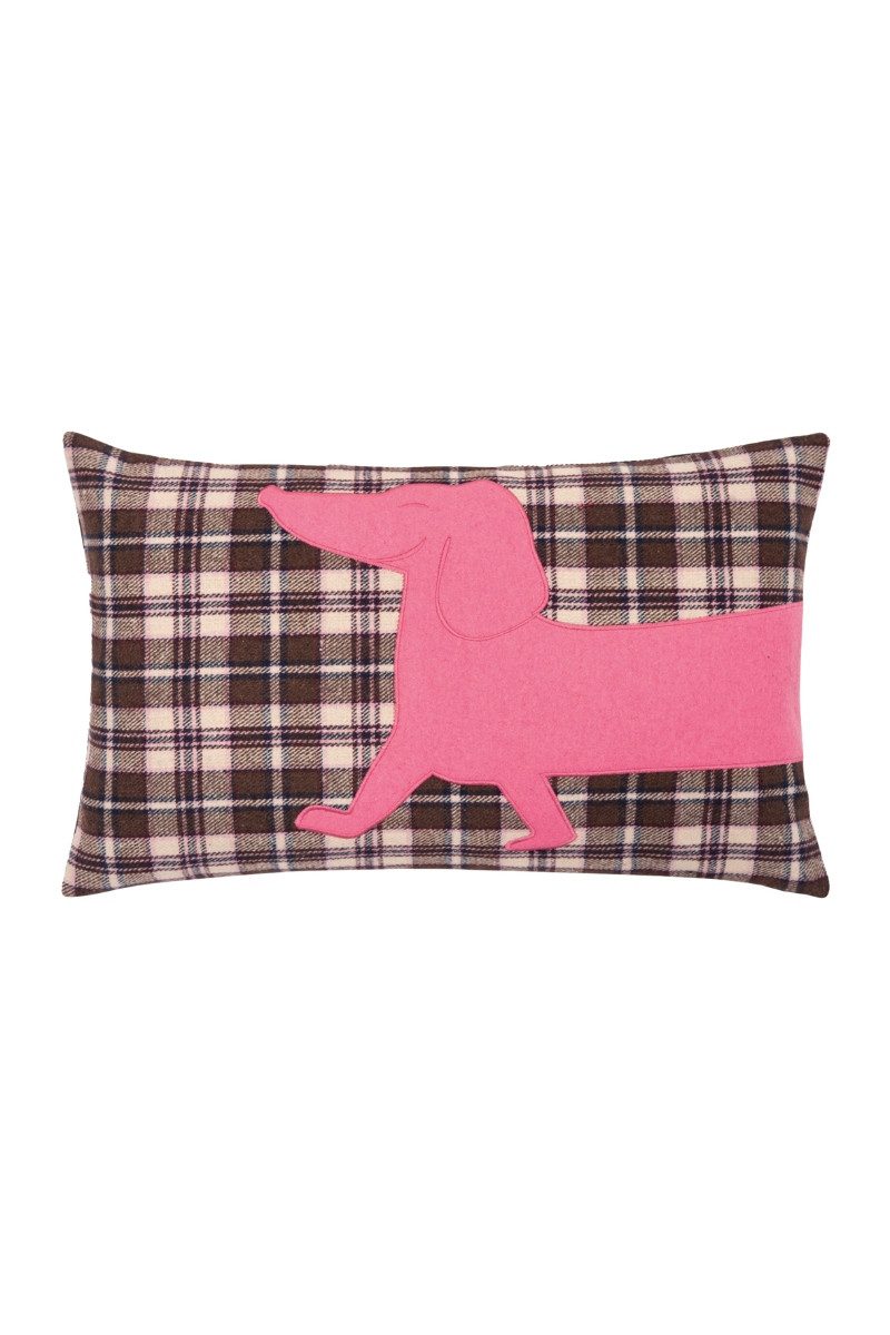 pad home design concept gmbh Kissenhüllen Kissenhülle - DACKEL TARTAN - dun günstig online kaufen