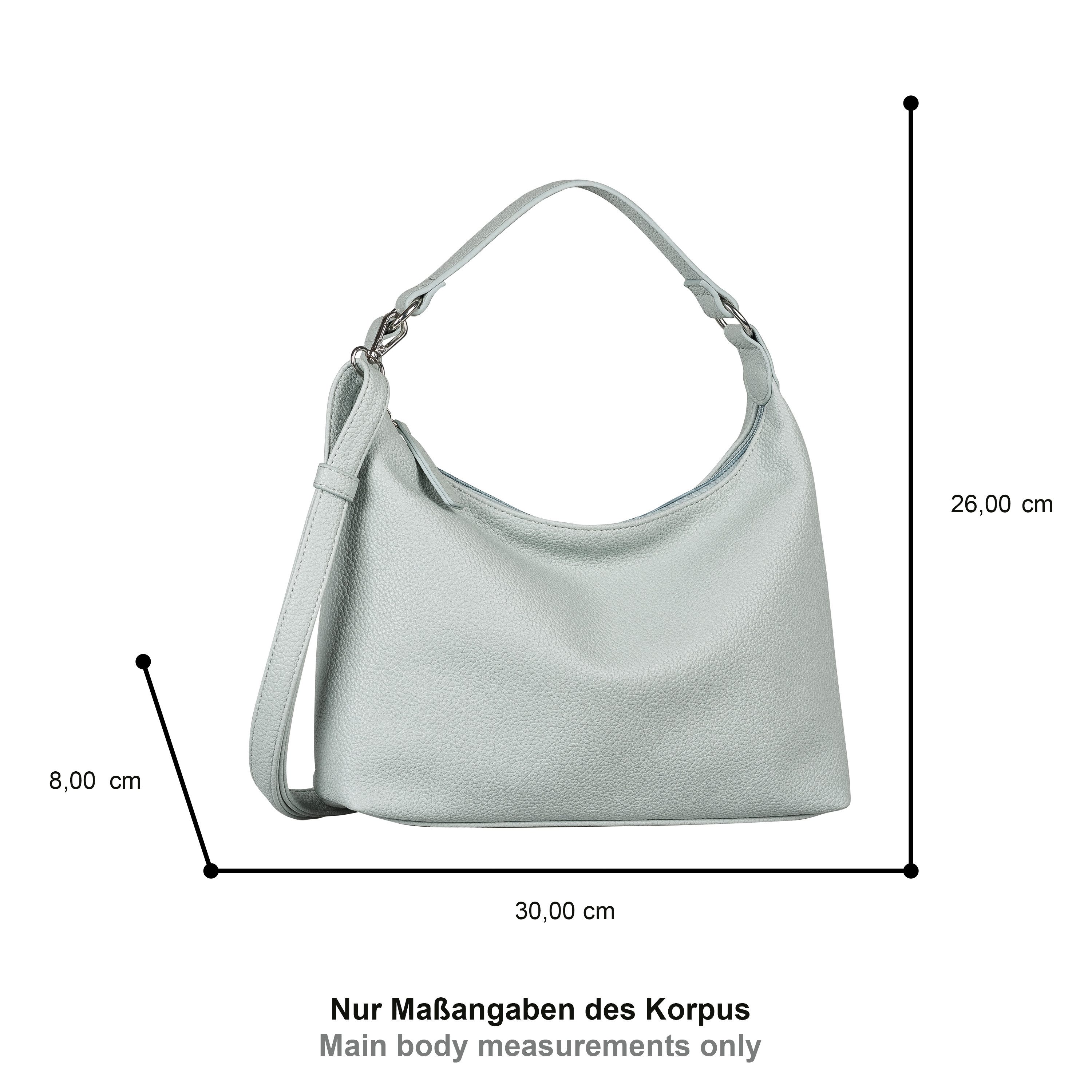 TOM TAILOR Hobo Xia, Damen Umhängetasche, Handtasche in klarem Design