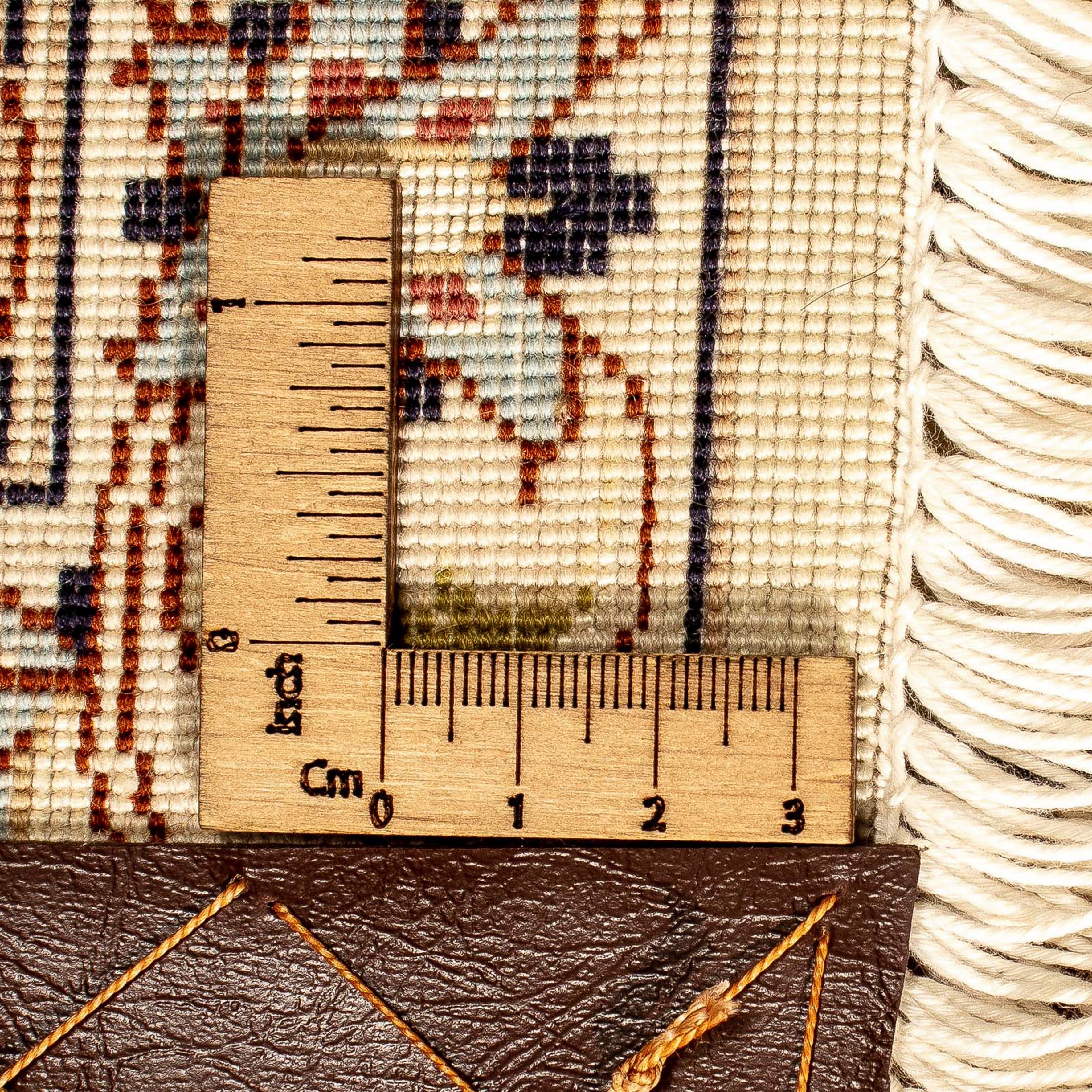 Perser 352 beige, 254 Zertifikat cm mit Orientteppich - Handgeknüpft, x - Täbriz Höhe: rechteckig, Royal 7 morgenland, mm, - - Einzelstück Wohnzimmer,