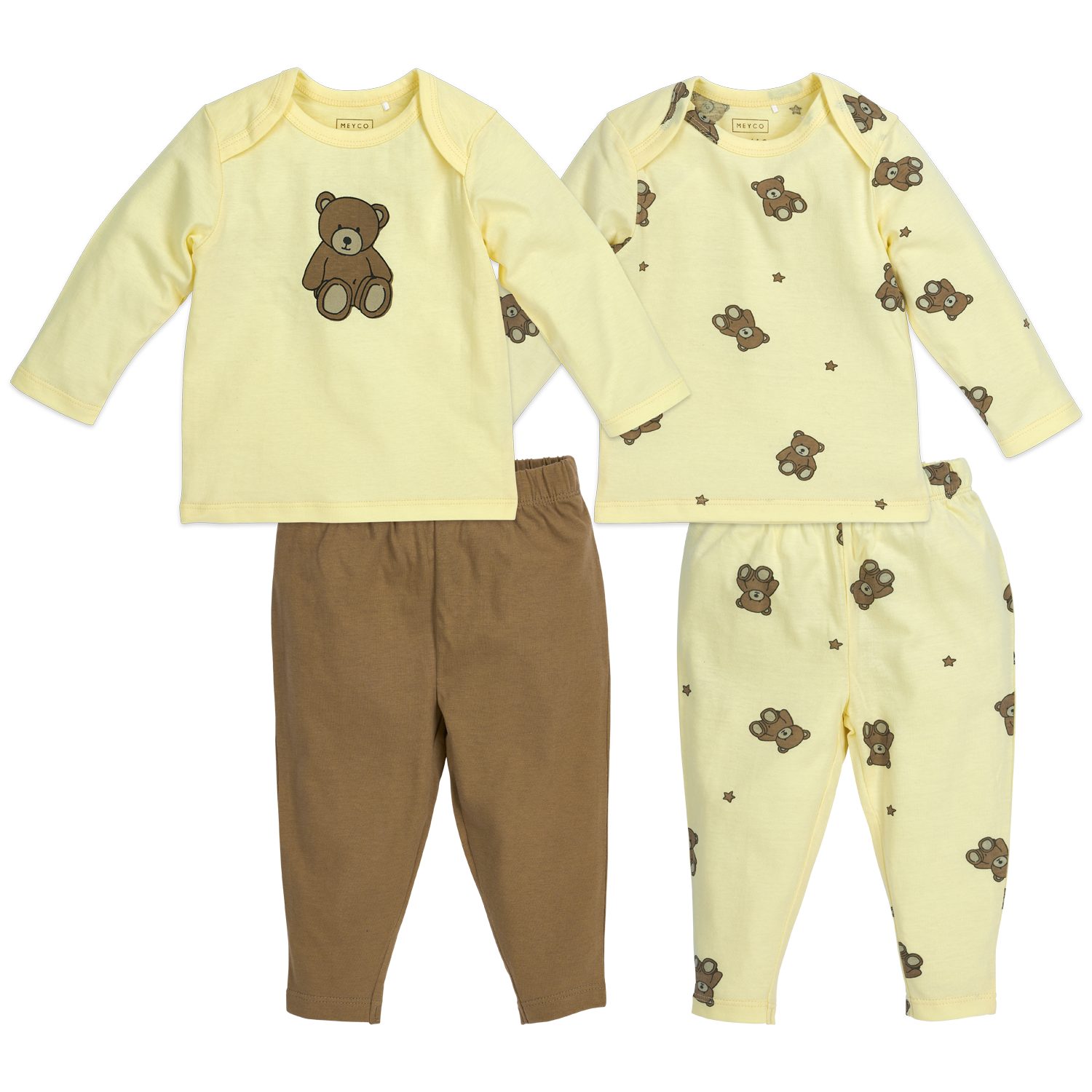 Pyjama 159 Teddy Bear Soft Yellow