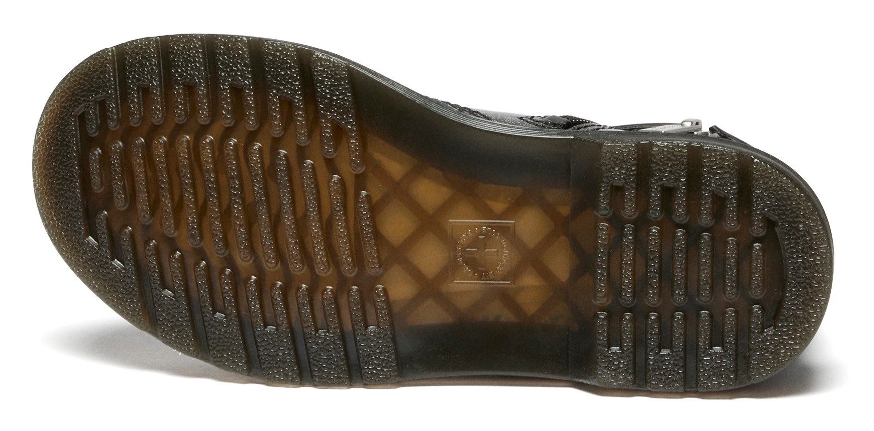 DR. MARTENS 8 Eye Boot ROMARIO Schnürstiefel Kinderschuh, Freizeitstiefel mit zusätzlichem Innenreißverschluss