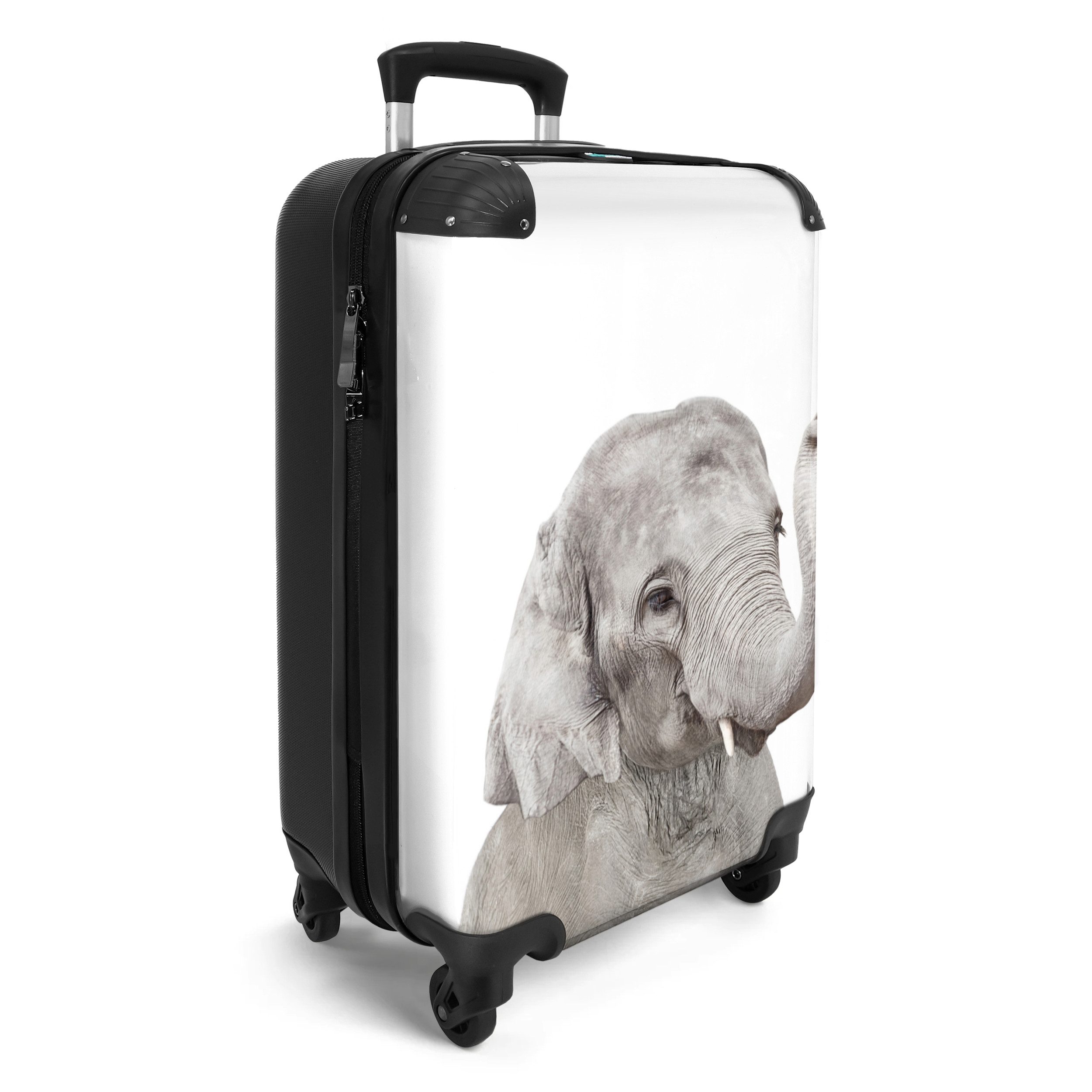 NoBoringSuitcases.com© Hartschalen-Trolley Elefant - Tiere - günstig online kaufen