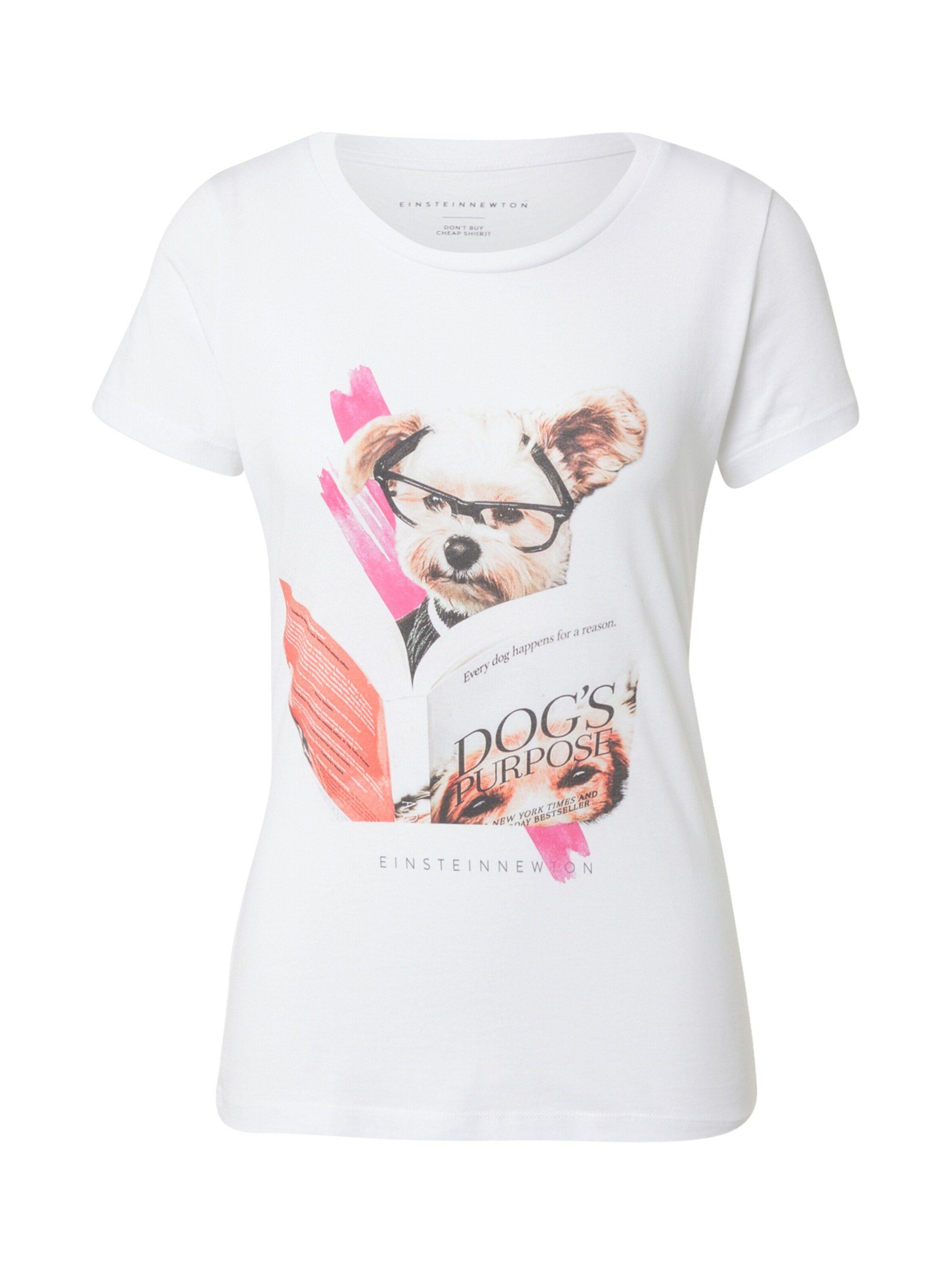 EINSTEIN & NEWTON T-Shirt Hund Buch (1-tlg) Plain/ohne Details