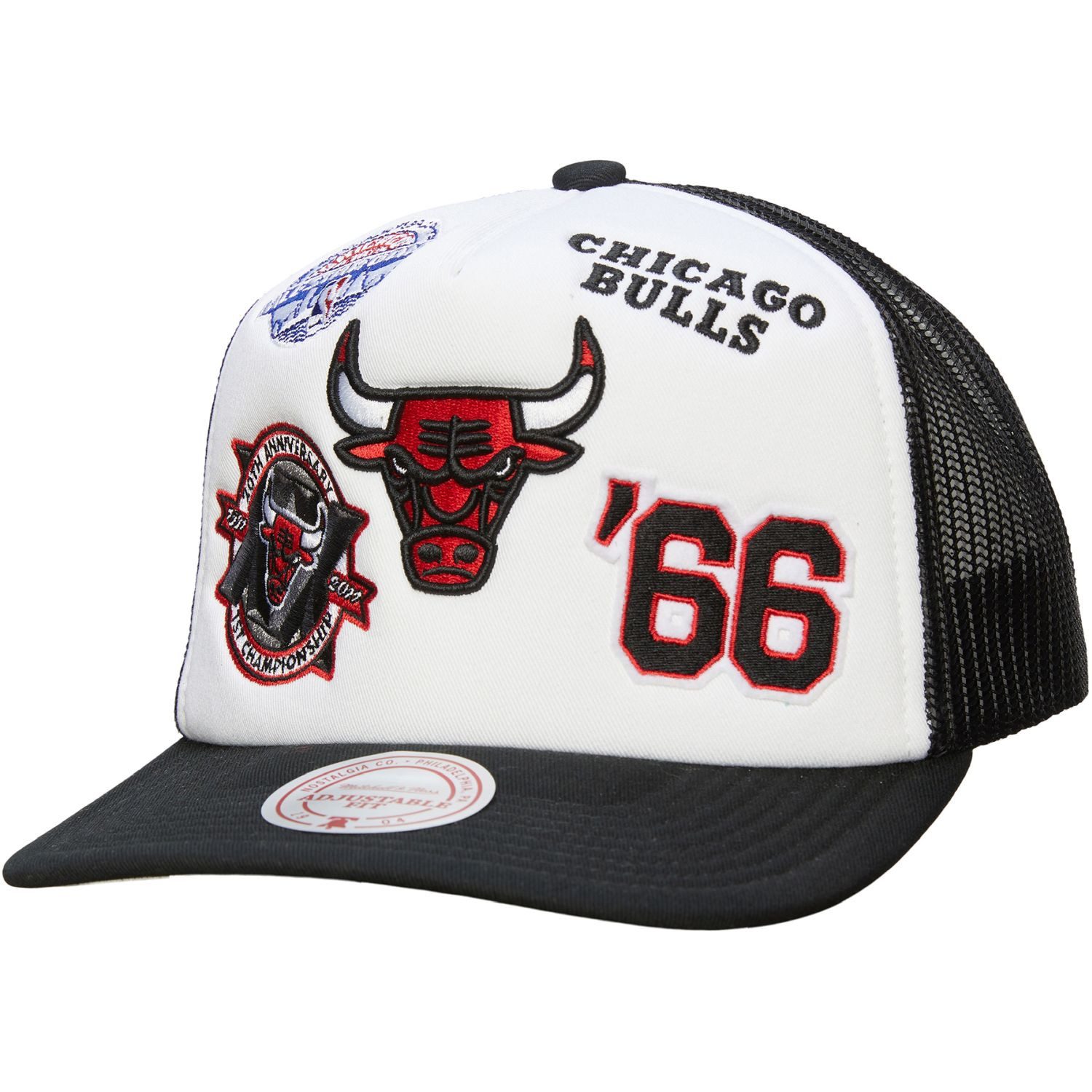 Mitchell & Ness Snapback Cap Trucker GRIDLOCK Chicago Bulls