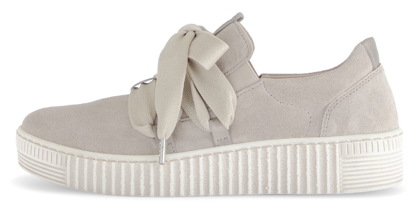 Gabor Plateausneaker Schnürschuh, Halbschuh, Slipper mit aufgesetzter Ziers günstig online kaufen