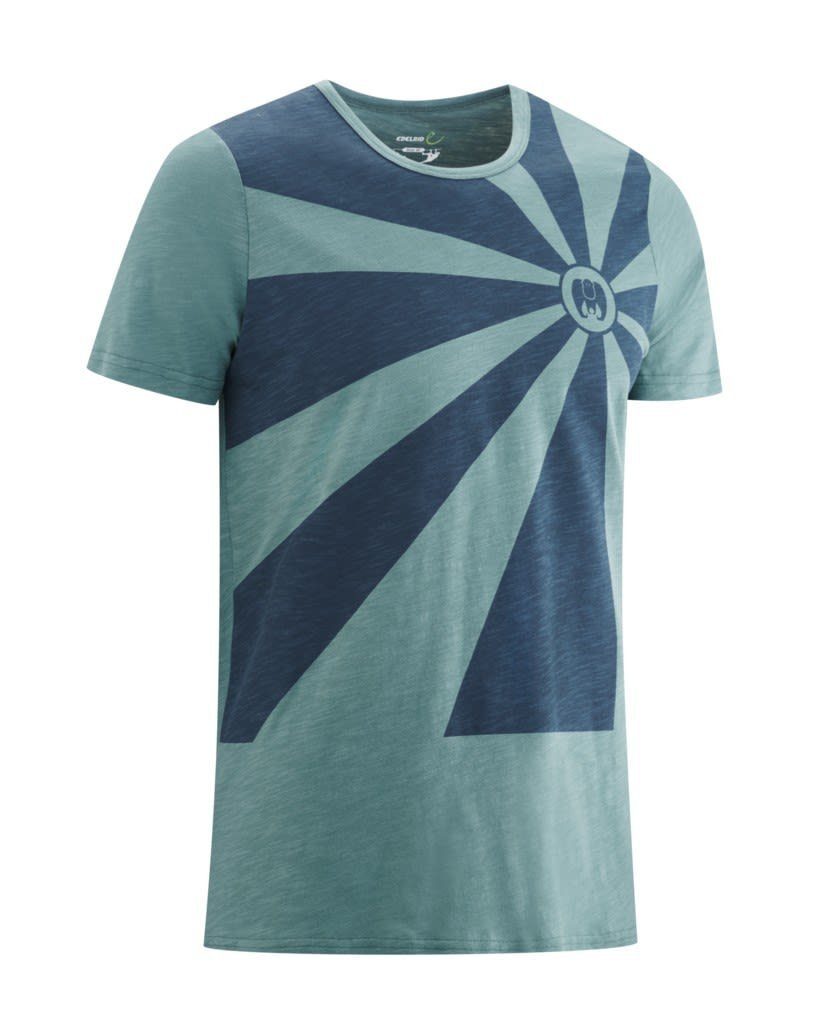 Edelrid T-Shirt Edelrid M Highball T-shirt Iv Herren Kurzarm-Shirt Light Pacific
