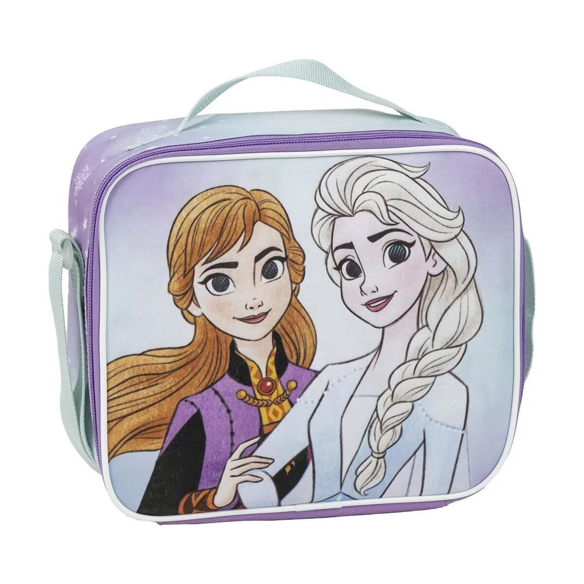 Disney Lunchbox Disney Eiskönigin Sisters thermo Mittagessen Tasche 22 cm, Polyester, (1-tlg)