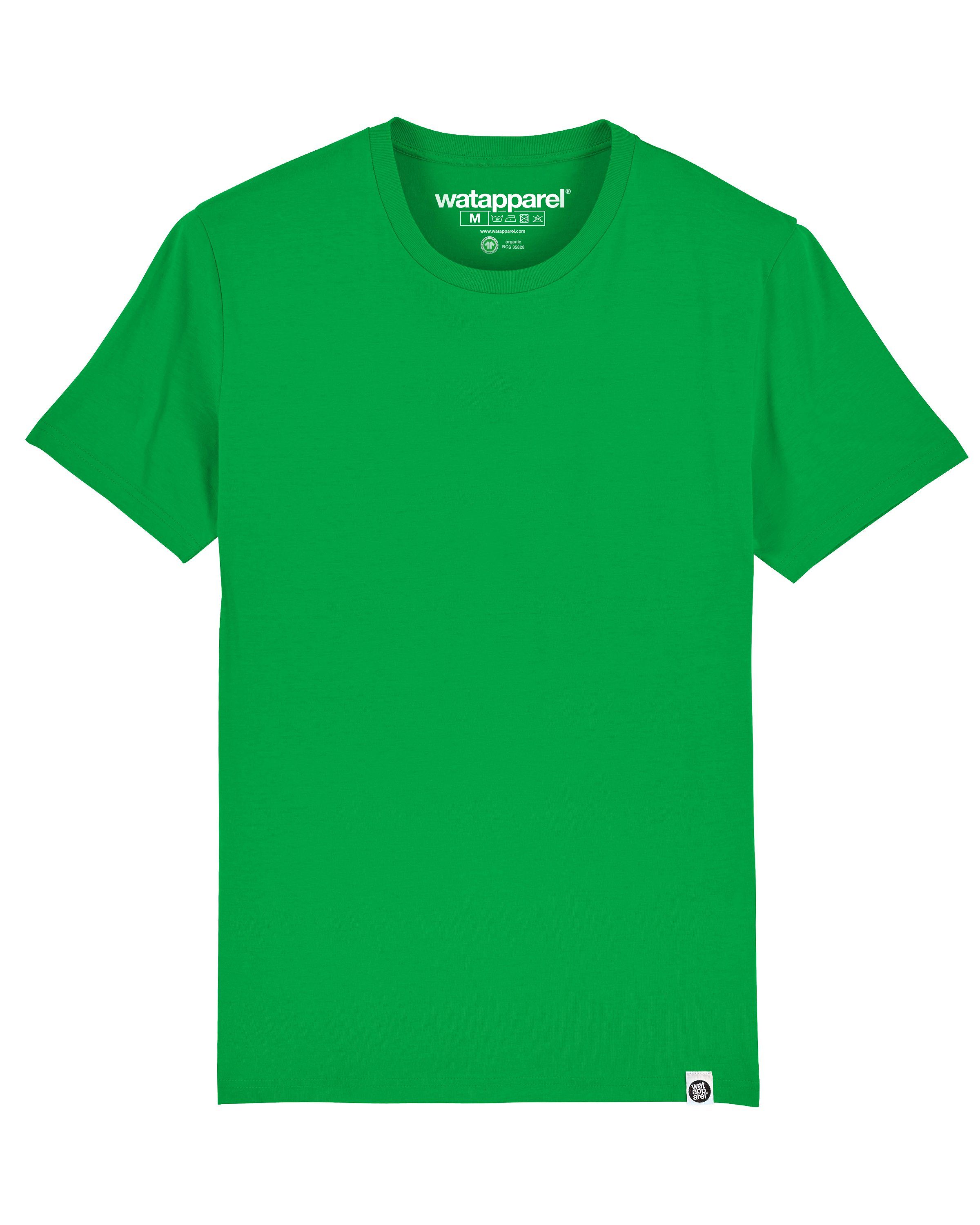 wat? Apparel Print-Shirt Bio Basic Tee (1-tlg) fresh grün