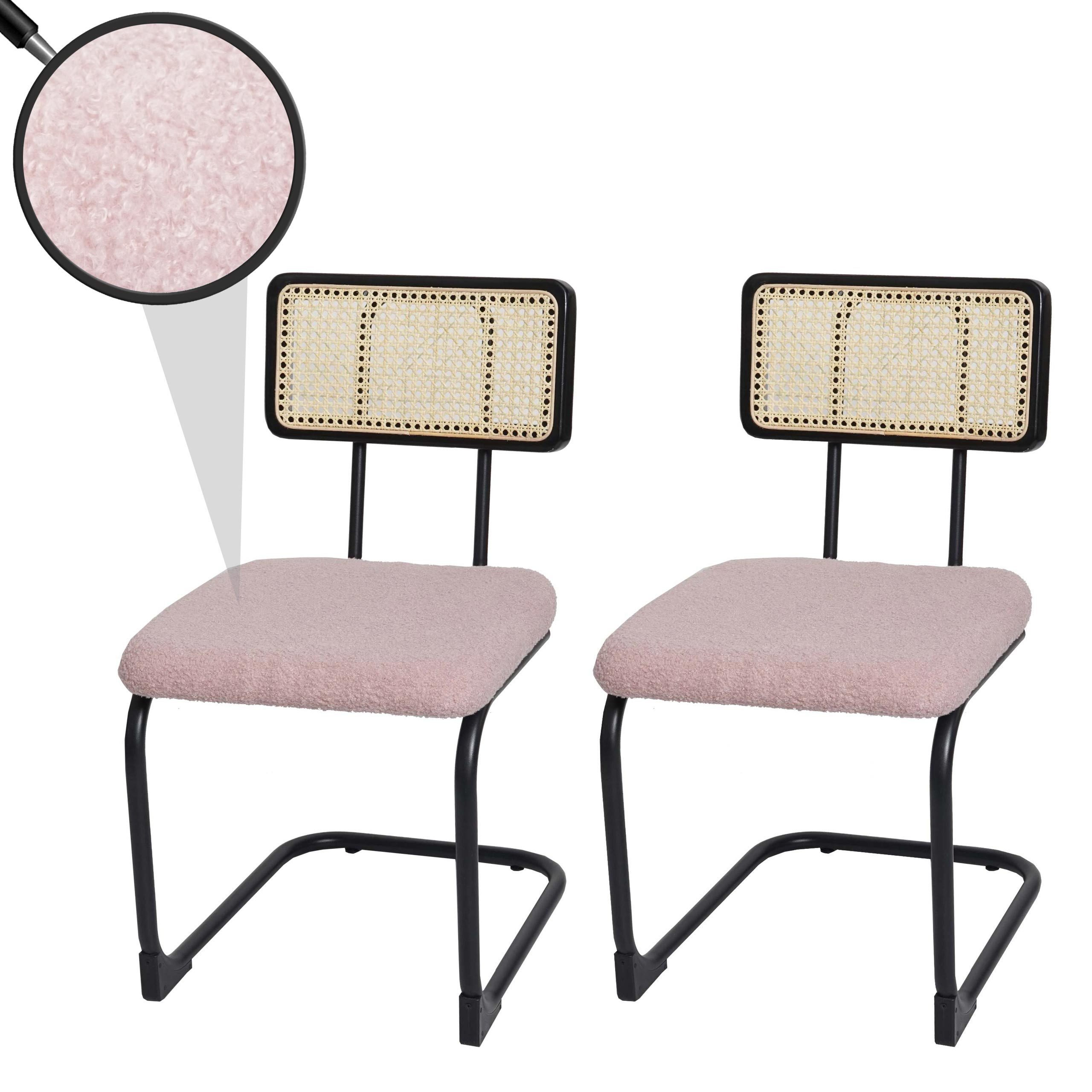 MCW Freischwinger MCW-K88 (Set), Bequeme Formgebung, Vintage Design