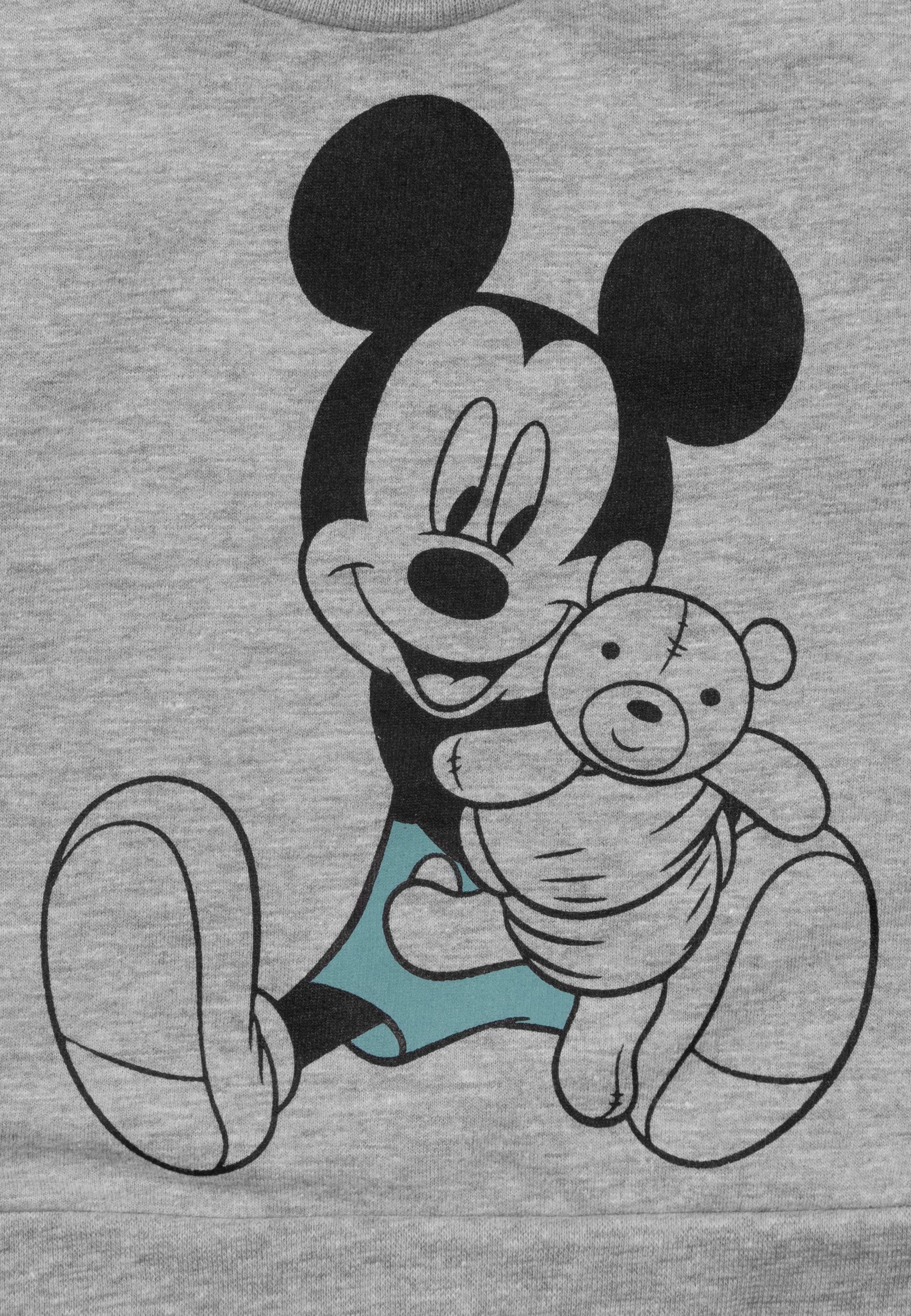 Hose Türkis Oberteil mit & Labels® Mouse Shirt Mickey Disney Set Baby Hose Pullover Grau United
