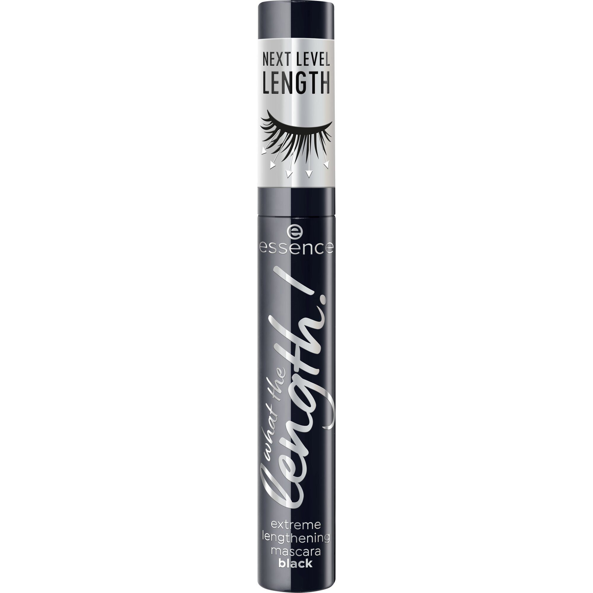 Essence Mascara what the length! extreme lengthening mascara black, 3-tlg.