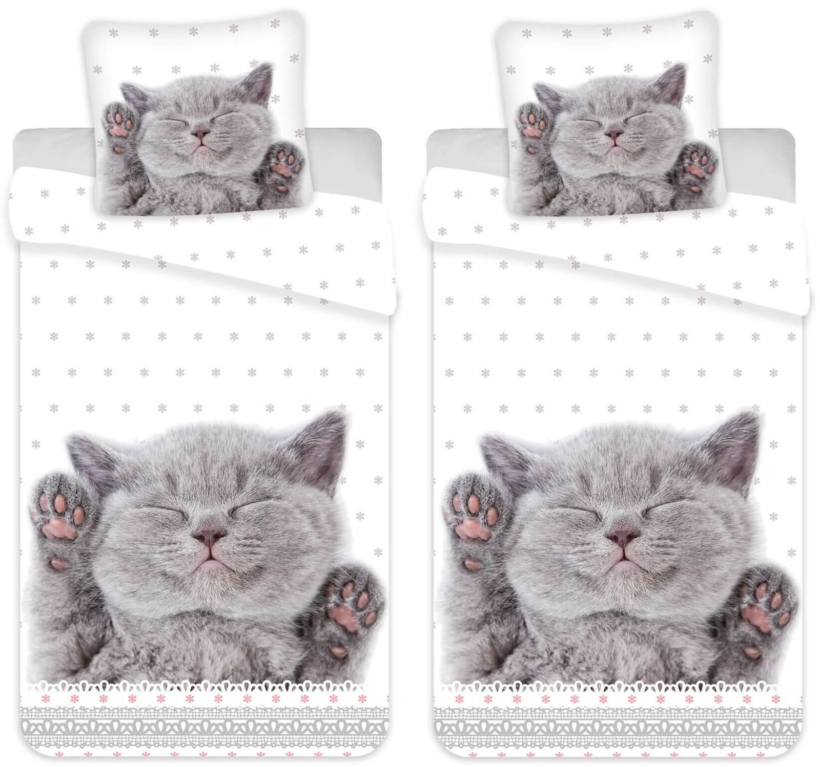 Jerry Fabrics Bettwäsche Kätzchen Katze Welpe günstig online kaufen