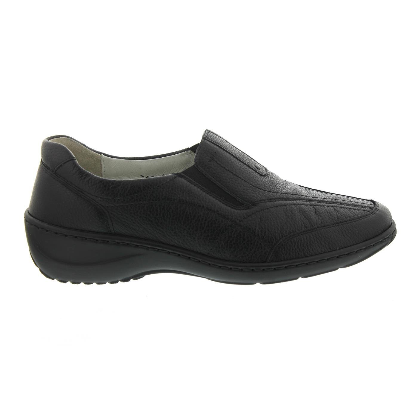 Waldläufer Kya, Slipper, Pigalle (Glattleder), schwarz, Weite K 607504 Slipper