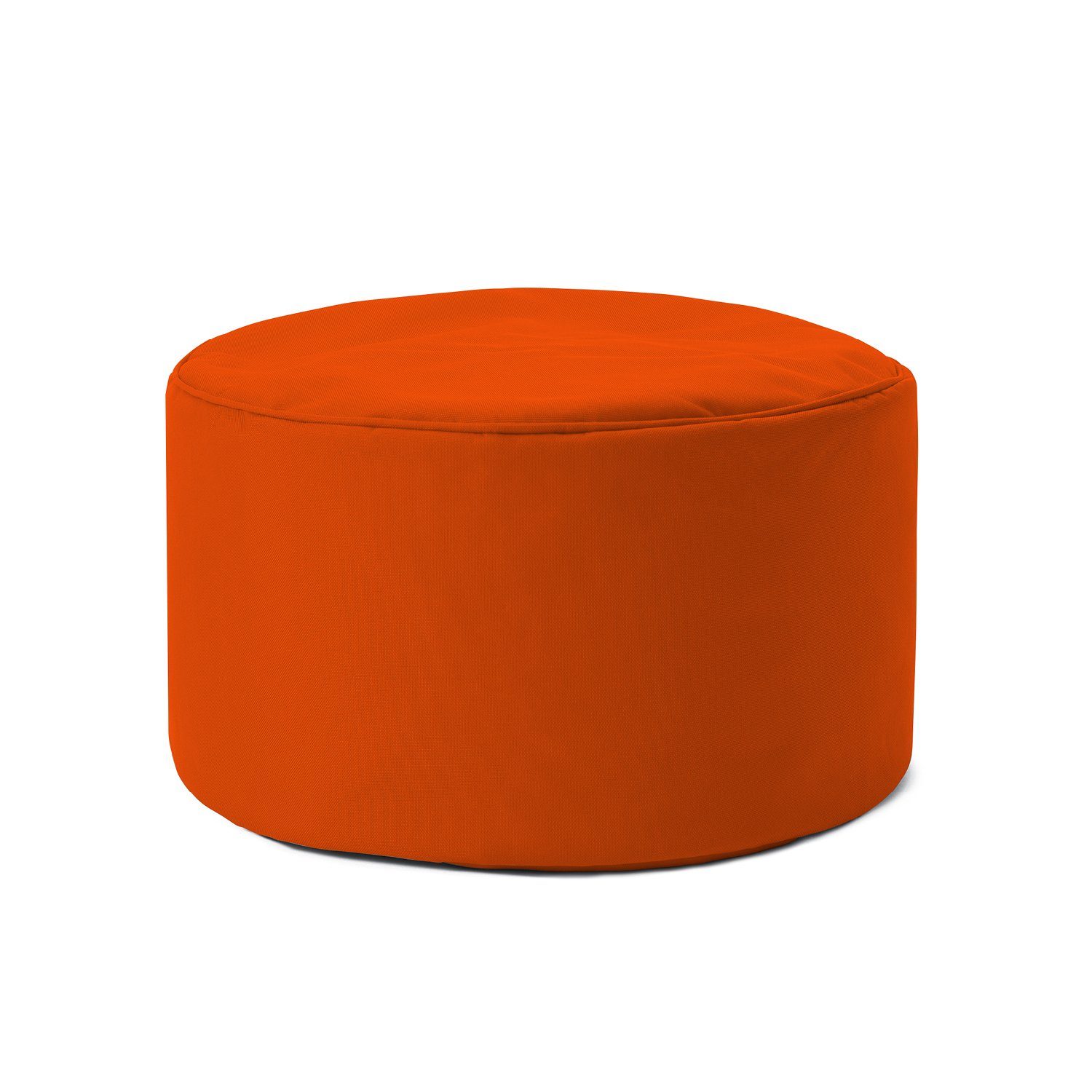 Lumaland Sitzsack Pouf 50L kompakt Hocker, Tisch, Fußsack in- & Outdoor, 25x45cm & 5 Jahre Garantie