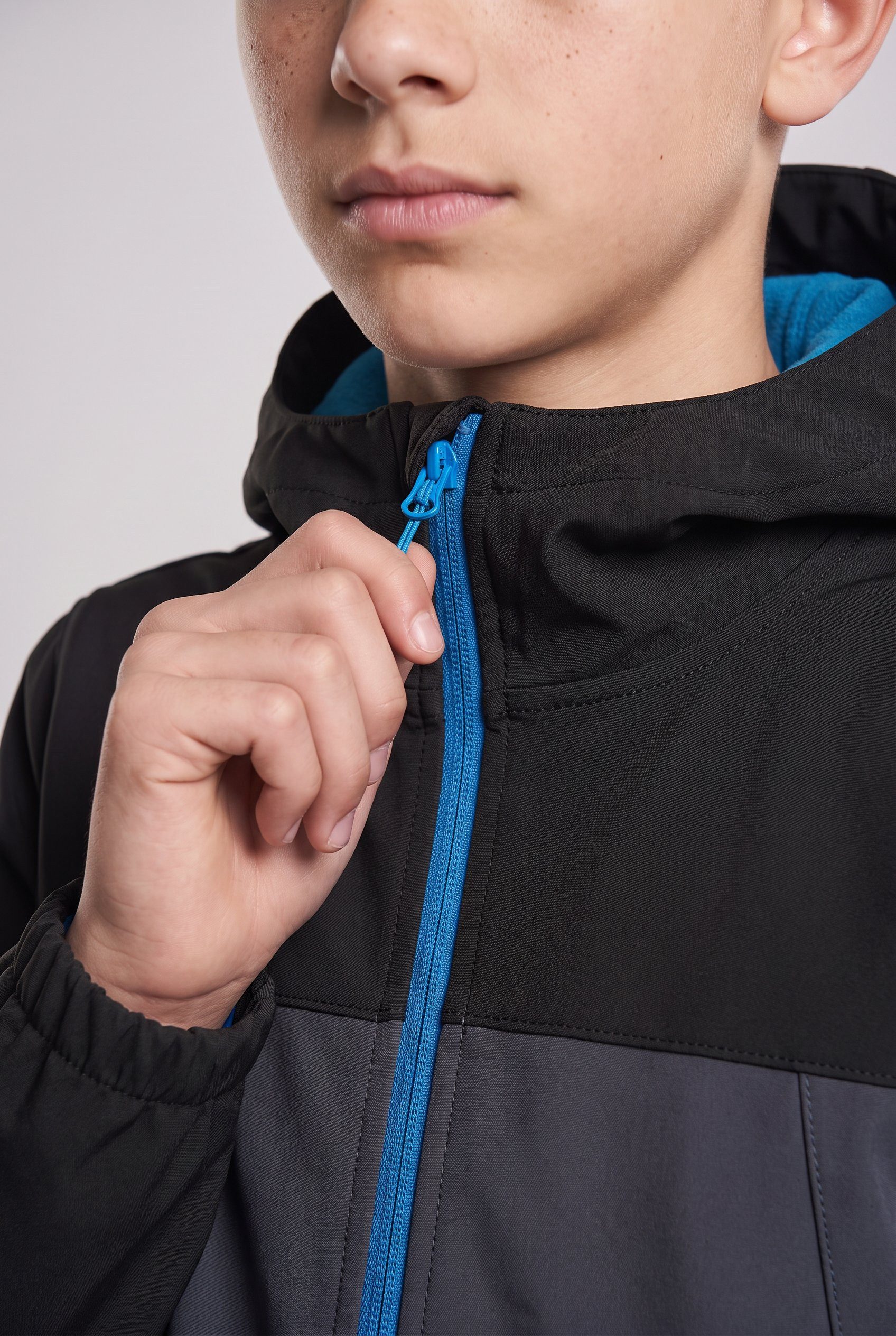 Icepeak Softshelljacke ICEPEAK KONAN JR Reißverschlusstaschen, atmungsaktiv, winddicht, wasserabweisend – Bild 5 von 5