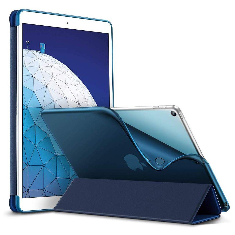 longziming Tablet-Hülle iPad Air 3. Generation 10,5" Hülle 2019 mit  Stifthalter - blau
