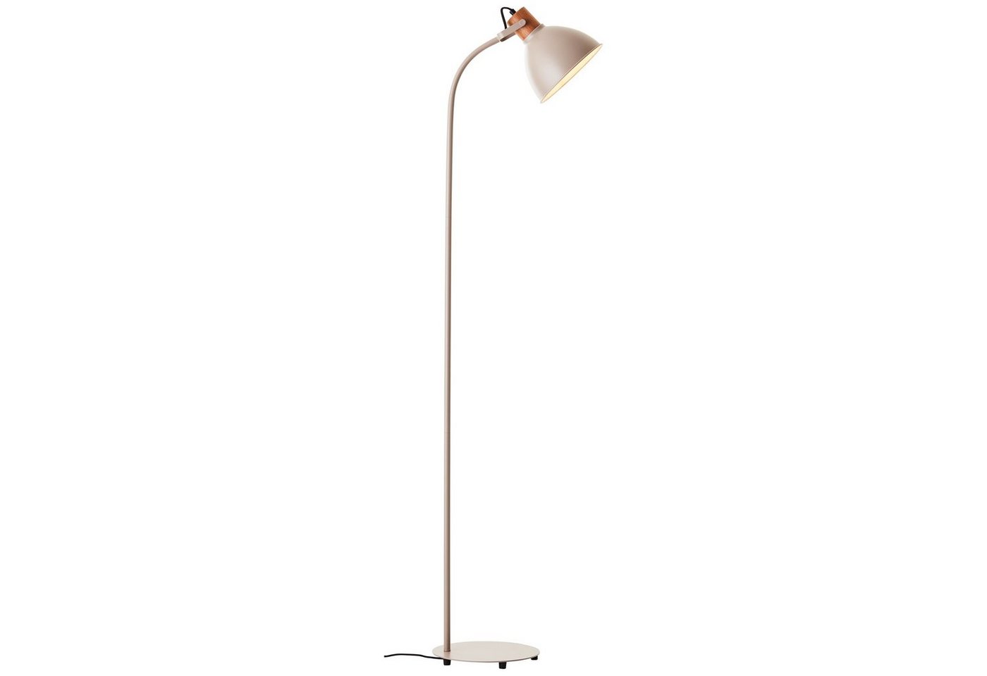 Brilliant Stehlampe Erena, ohne Leuchtmittel, Höhe 150 cm, E27, Metall/Holz