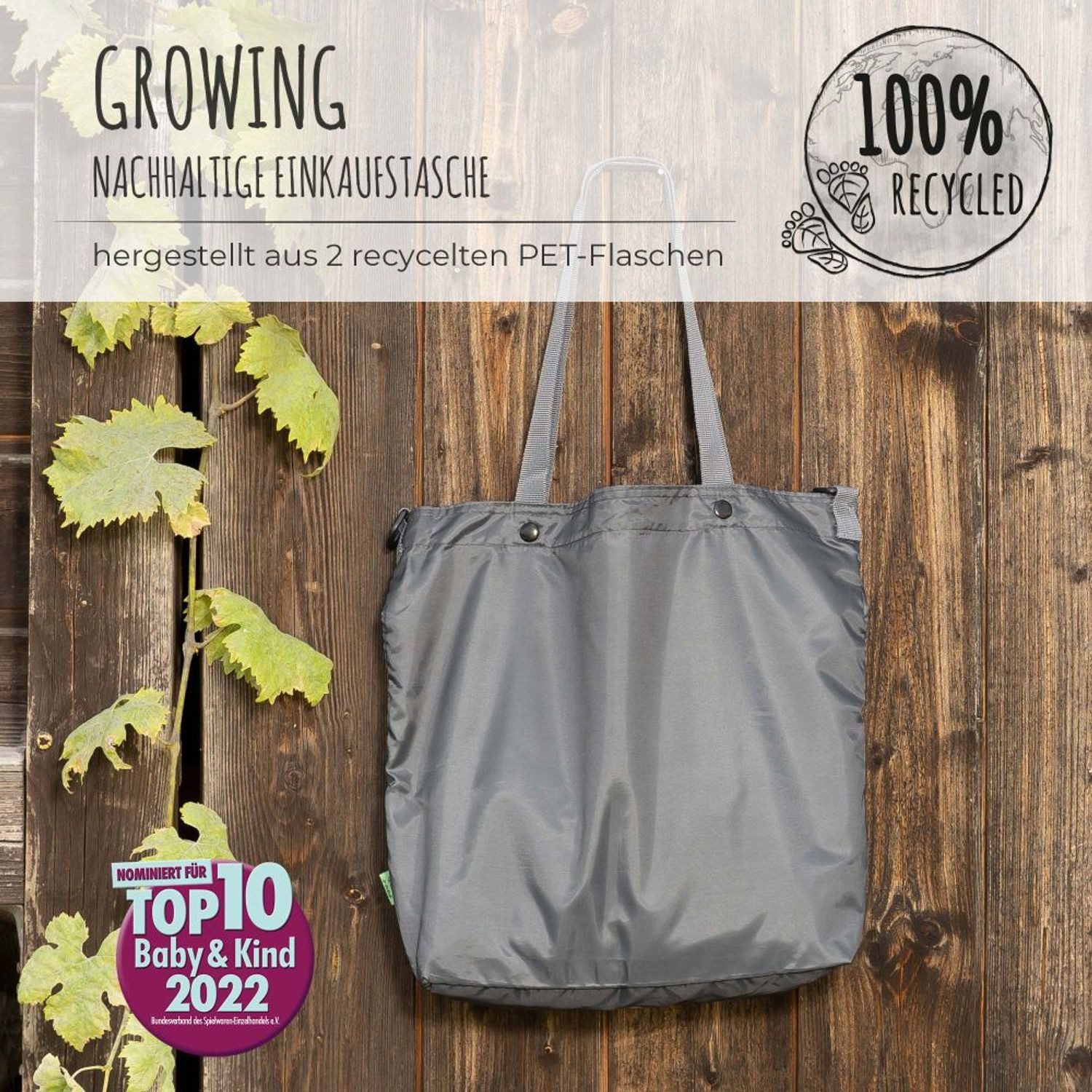 Reer Kinderwagen-Tasche Grau (1-tlg)