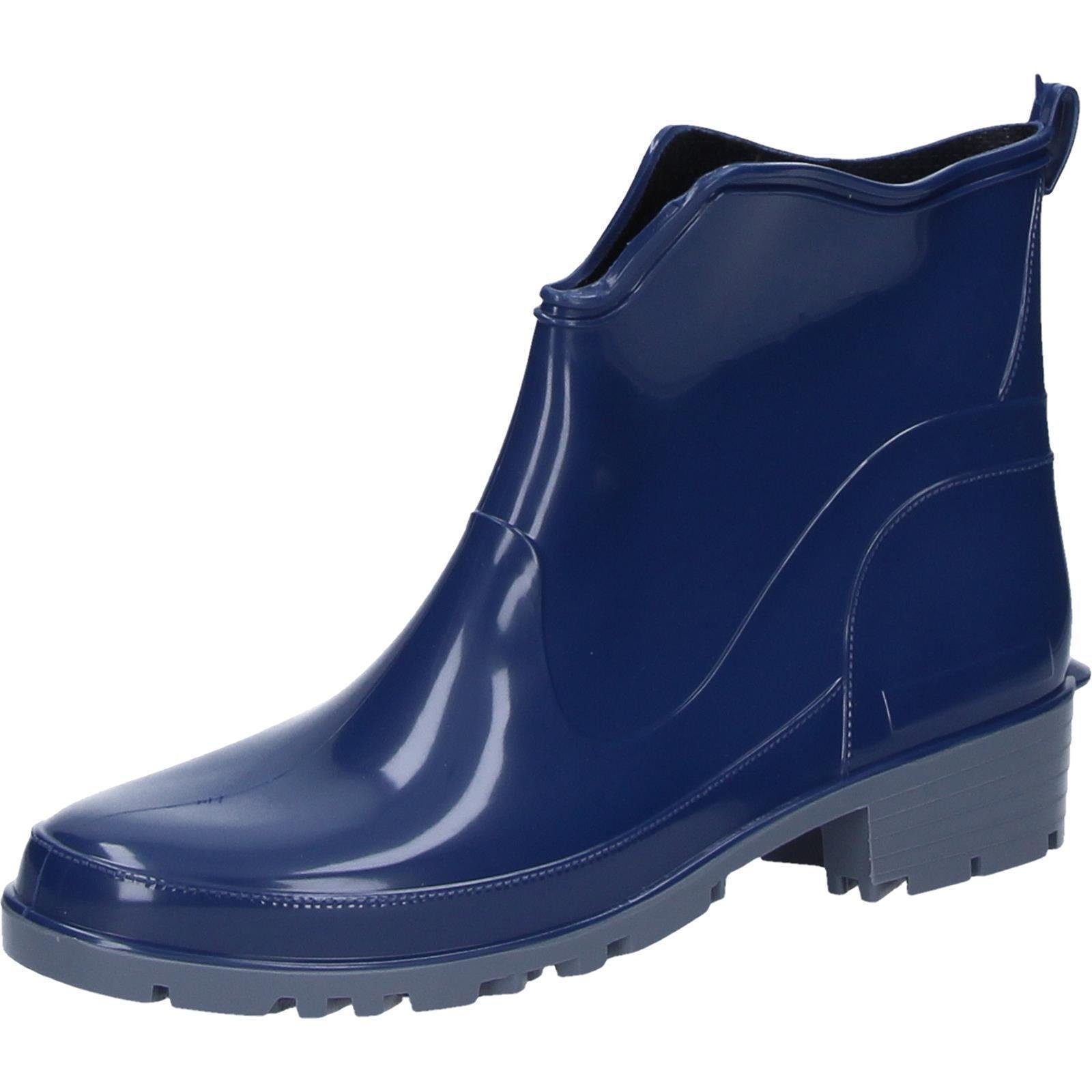 Bockstiegel Elke PVC Damen-Halbstiefel dunkelblau Gummistiefel