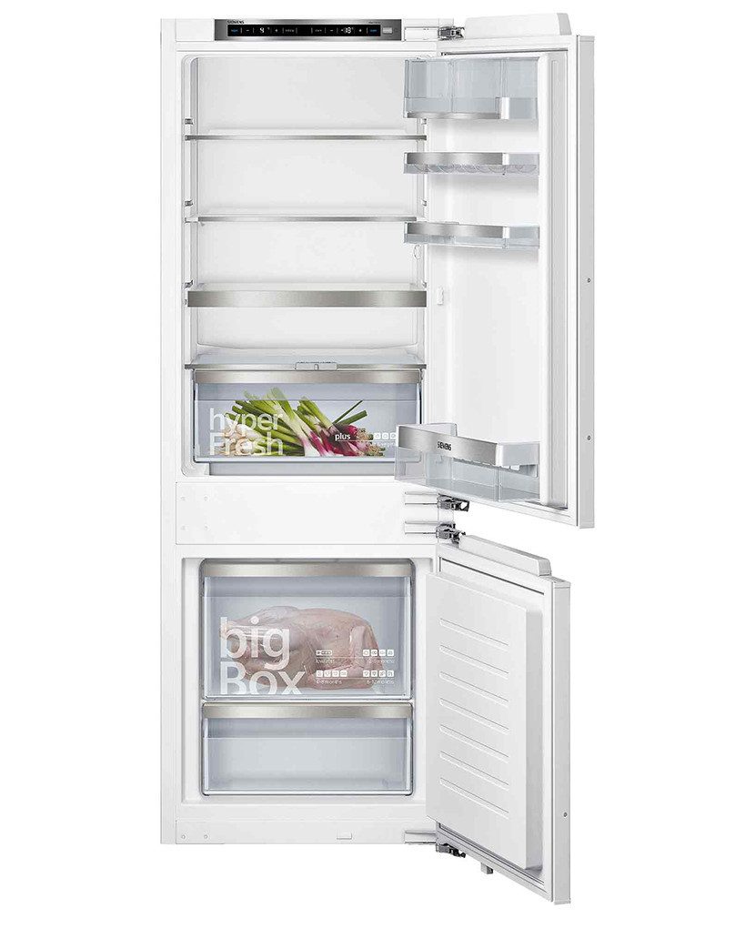 SIEMENS Einbaukühlgefrierkombination iQ500 KI77SADE0, 157,80 cm hoch, 55,80 cm breit, superGefrieren mit Eingefrierautomatik