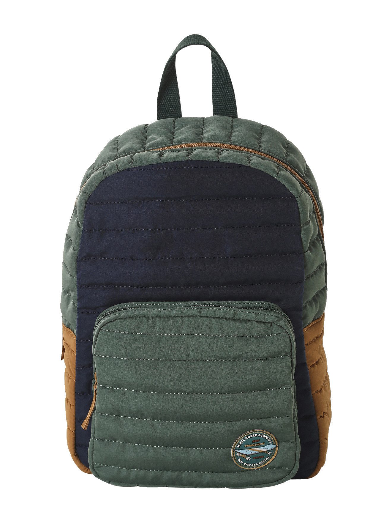 vertbaudet Kinderrucksack Jungen Grundschul-Rucksack SKATE ACADEMY