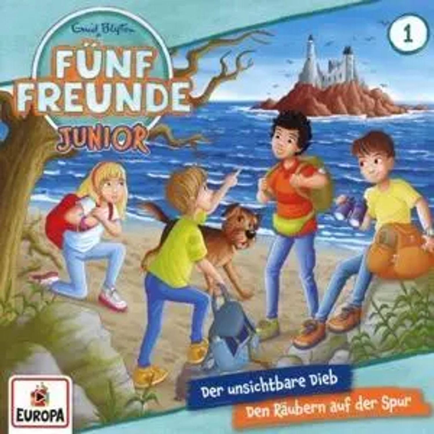 Hörspiel Fünf Freunde Junior 01: Der unsichtbare Dieb / Den Räubern auf der...