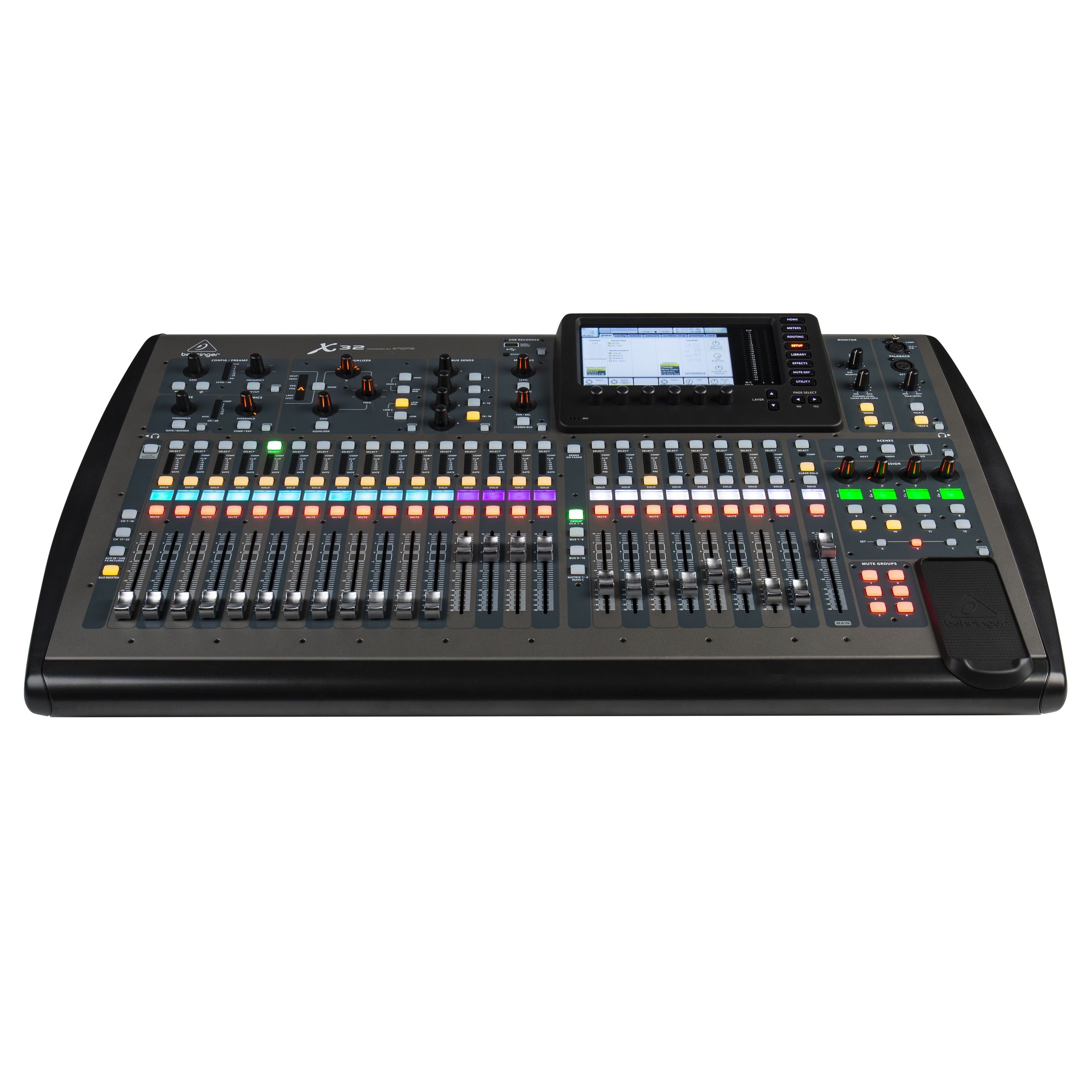 Behringer Mischpult, (X32, Studio Mischpulte, Digitale Studio Mischpulte), X32 - Digitales Mischpult