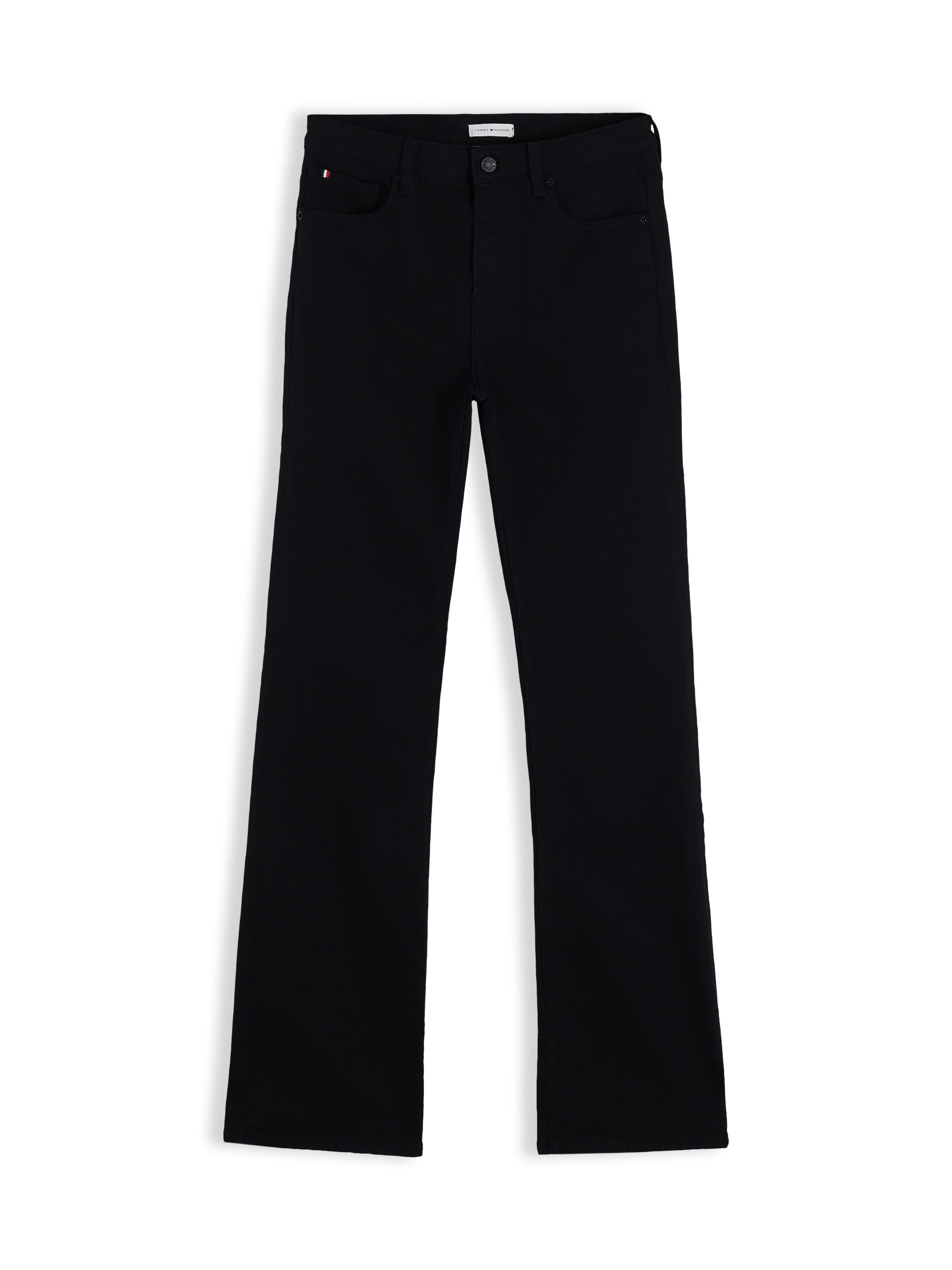 Tommy Hilfiger Bootcut-Jeans SKYE MID RISE BOOTCUT STAY BLACK Baumwollmischung, bootcut, mid waist