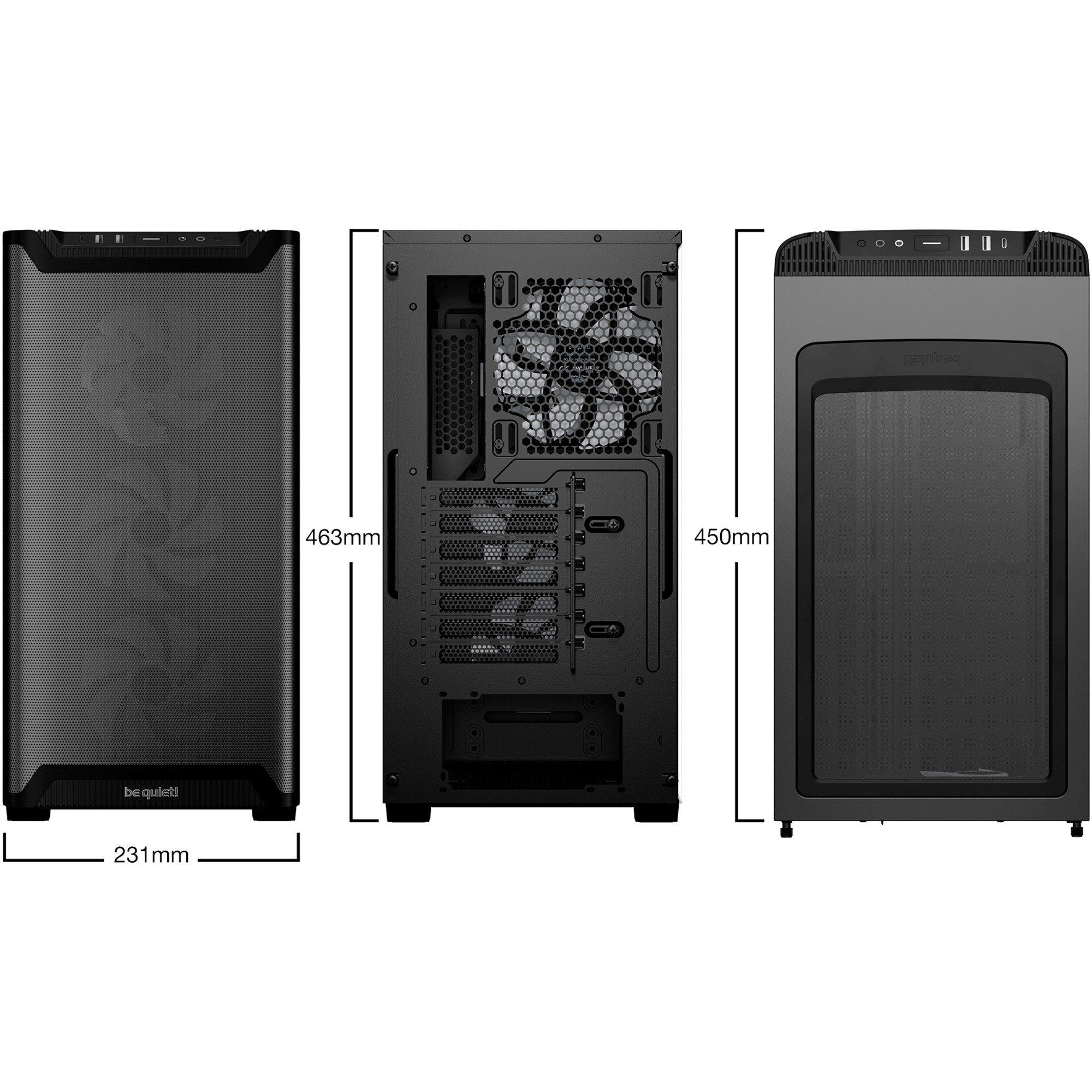 be quiet! PC-Gehäuse be quiet! PURE BASE 501 LX, Tower-Gehäuse
