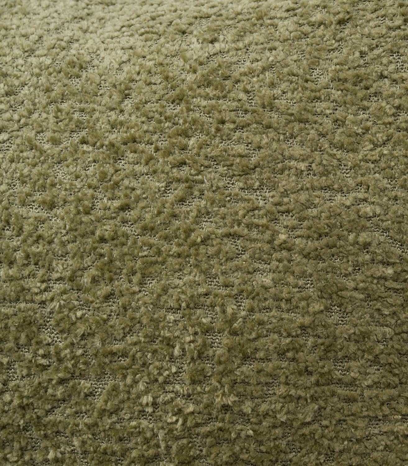 Gözze Kissenhülle CORALI, 40 x 60 cm, Olivgrün, Boucleoptik, (1 Stück), Polyester, mit Reißverschluss – Bild 2 von 3