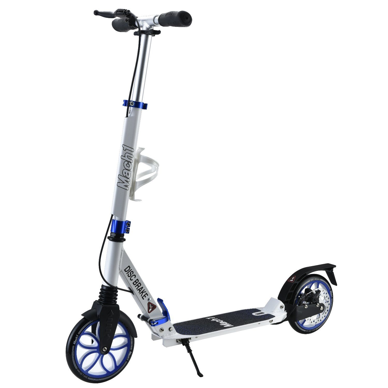 Mach1 Cityroller Kick Scooter City Roller Tretroller mit 200mmx30mm Großen XXL Wheel