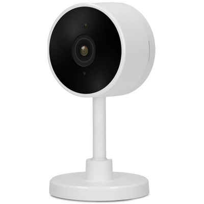 Alecto SMART-CAM10 Smart Home Kamera (Innen,Außen, 1, WiFi-Full-HD Kamera, Nachtsicht, Bewegungserkennung & auto. Aufnahme)